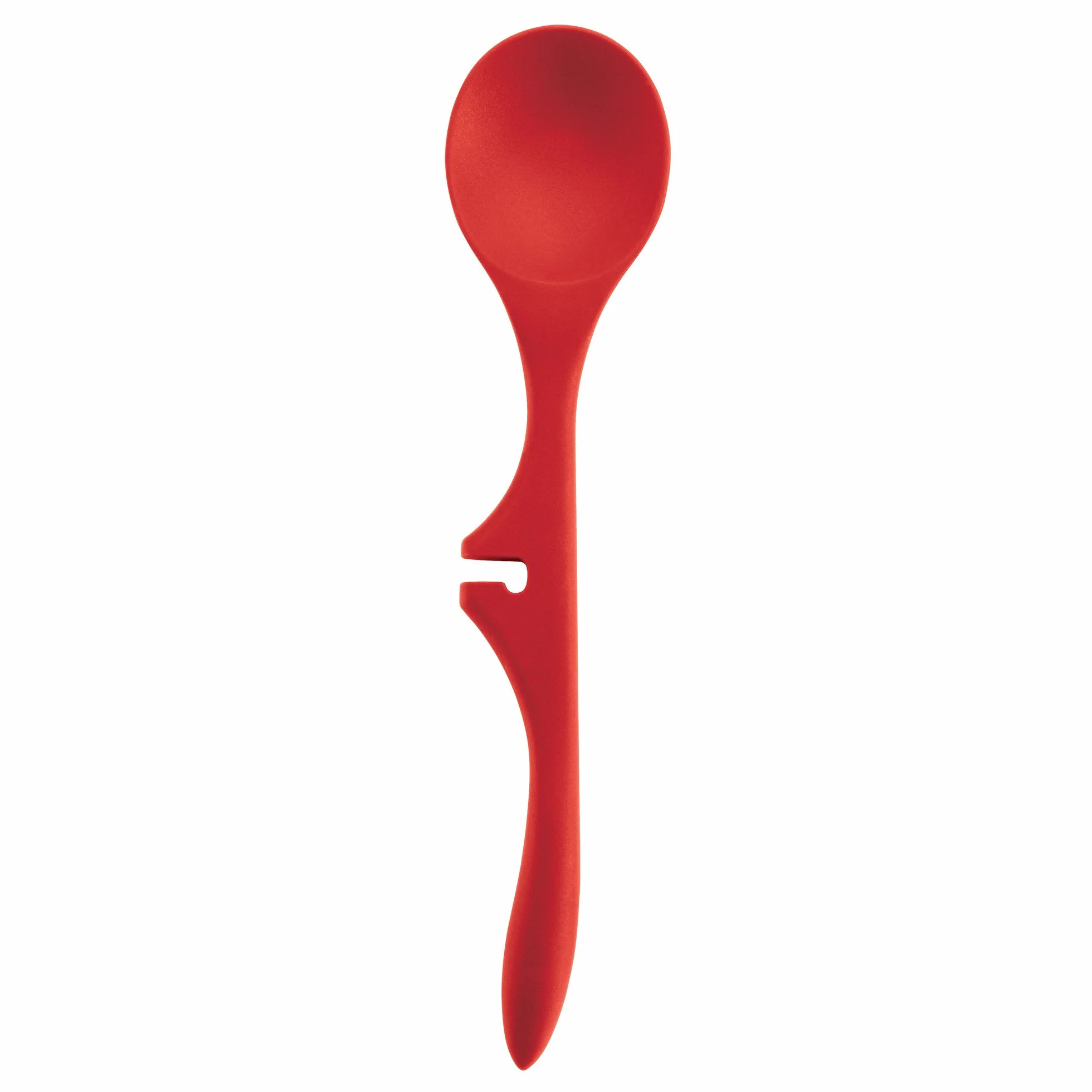 Rachael Ray Juego de 3 herramientas de silicona perezosas, color rojo