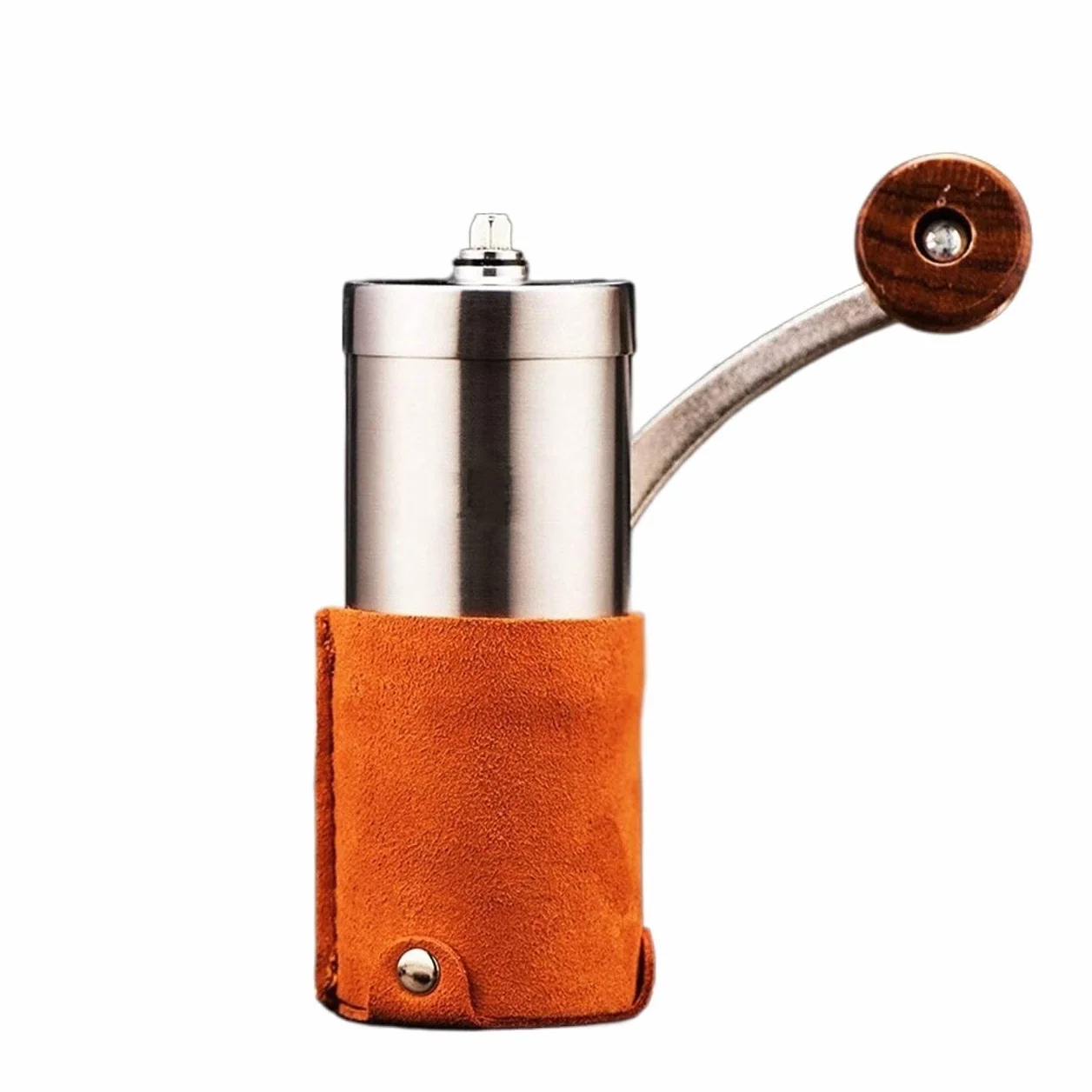 Molinillo de Café Molino de Café Molinillo De Café Manual, Molinillo De Café Portátil Con Manivela, Mini Molinillo Negro, Molinillo De Café Individual Molinillo Cafe Molinillos de Café ( Color : Oranj