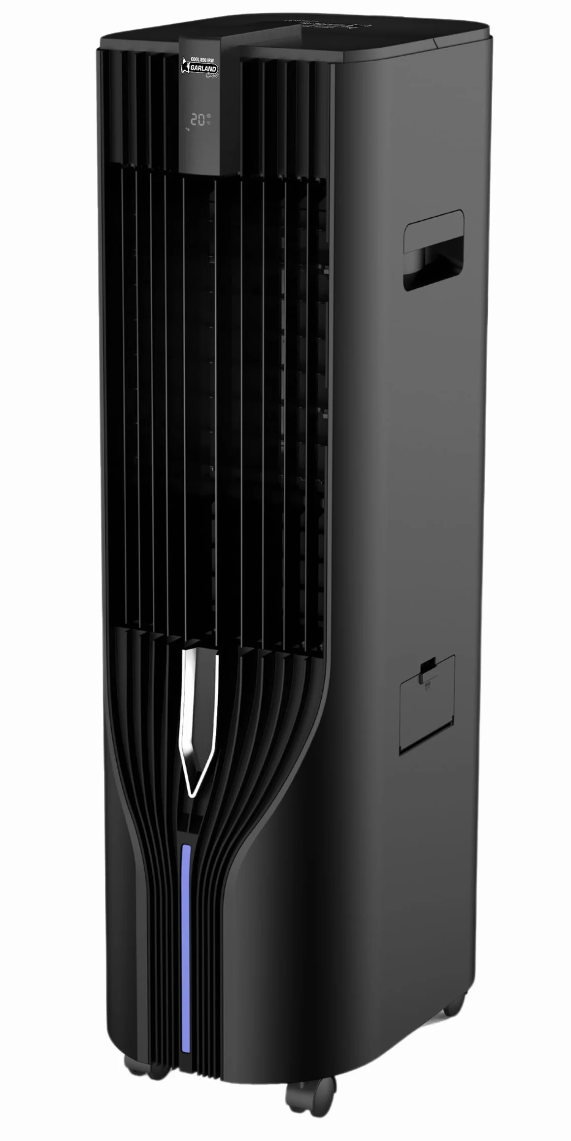 GARLAND COOL 850 Climatizador Evaporativo Portátil | 70W, Depósito 17L, 800 m³/h, Silencioso, Bajo Consumo, con Batería