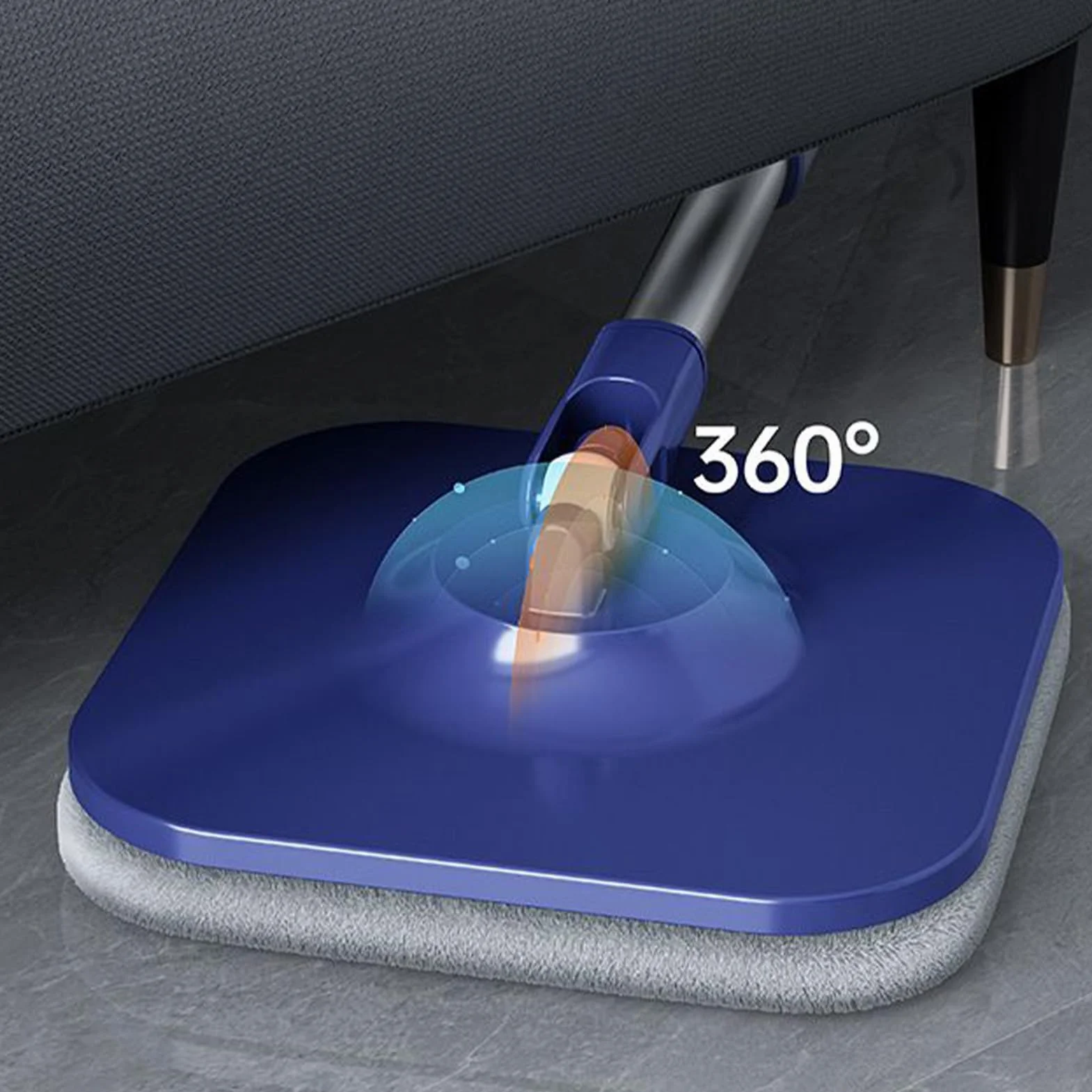 Juego De Fregona Giratoria Y Cubo Secado Y Mojado 360 Grados Giratorio | Fregonas y para Limpieza de Suelos Para Suelos de Madera Cocina Sala de Estar Comedor Apartamento Sótano