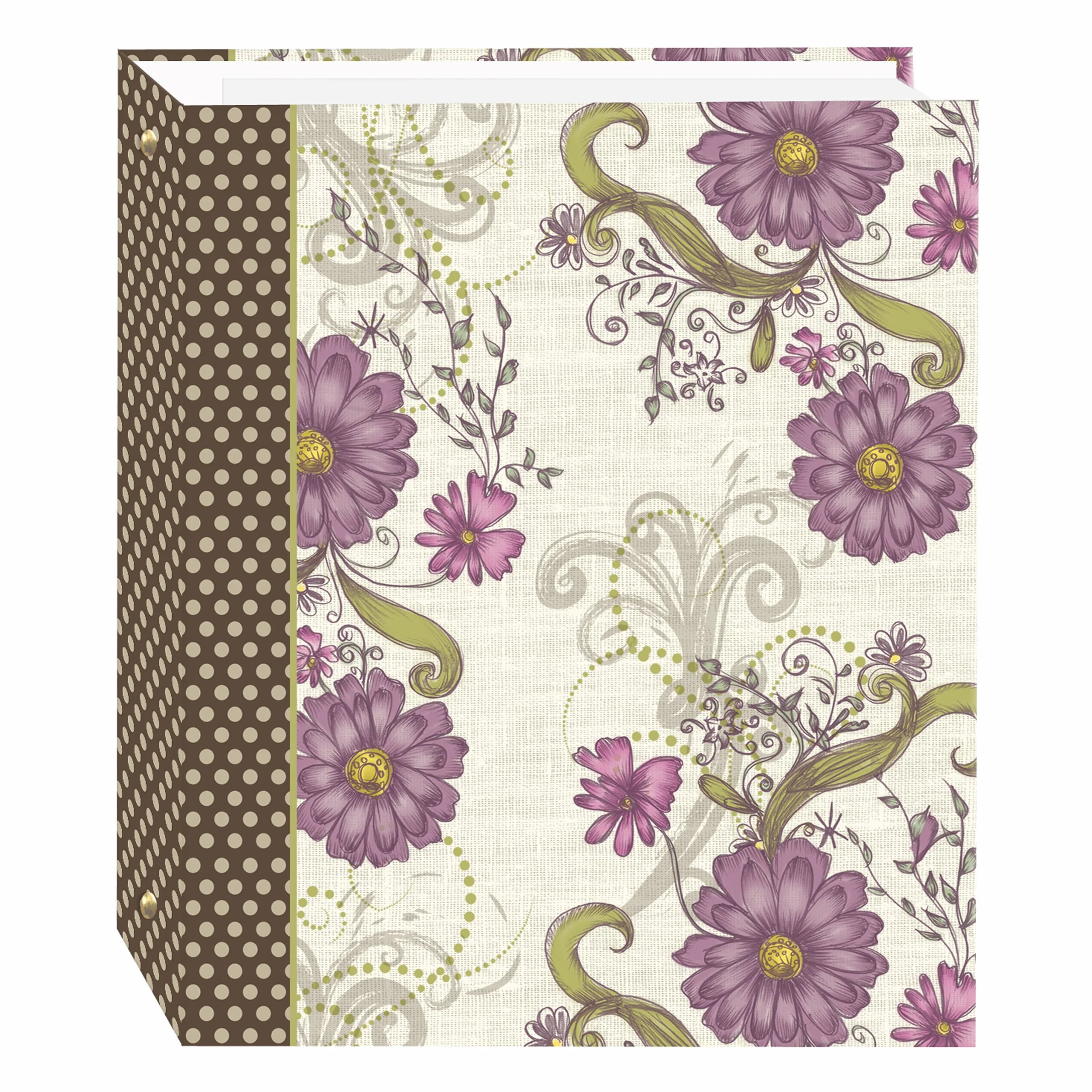 Pioneer Photo Albums LM-100D Berry Blossoms Álbum de Fotos magnético Autoadhesivo 100 páginas