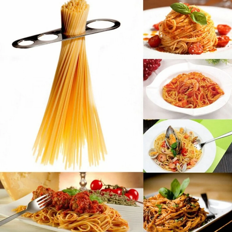 Acero Inoxidable Medida de Espaguetis Control de Porción Utensilios de Cocina