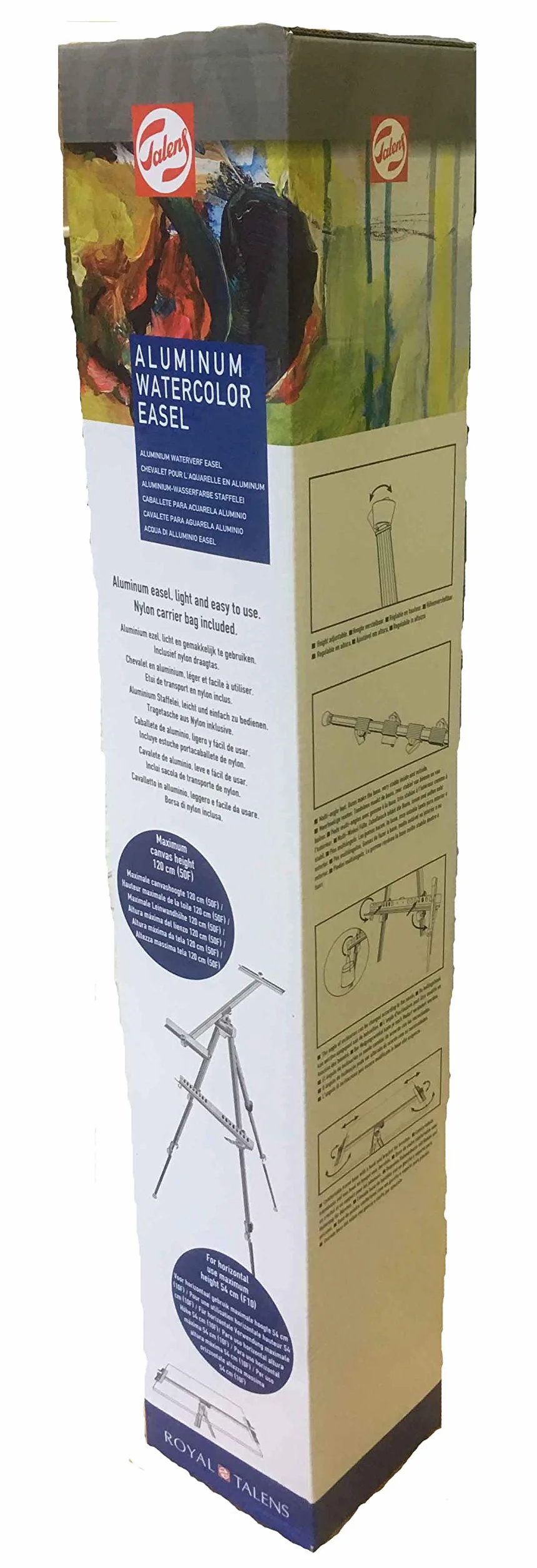 CABALLETE PARA ACUARELA ALUMINIO TALENS