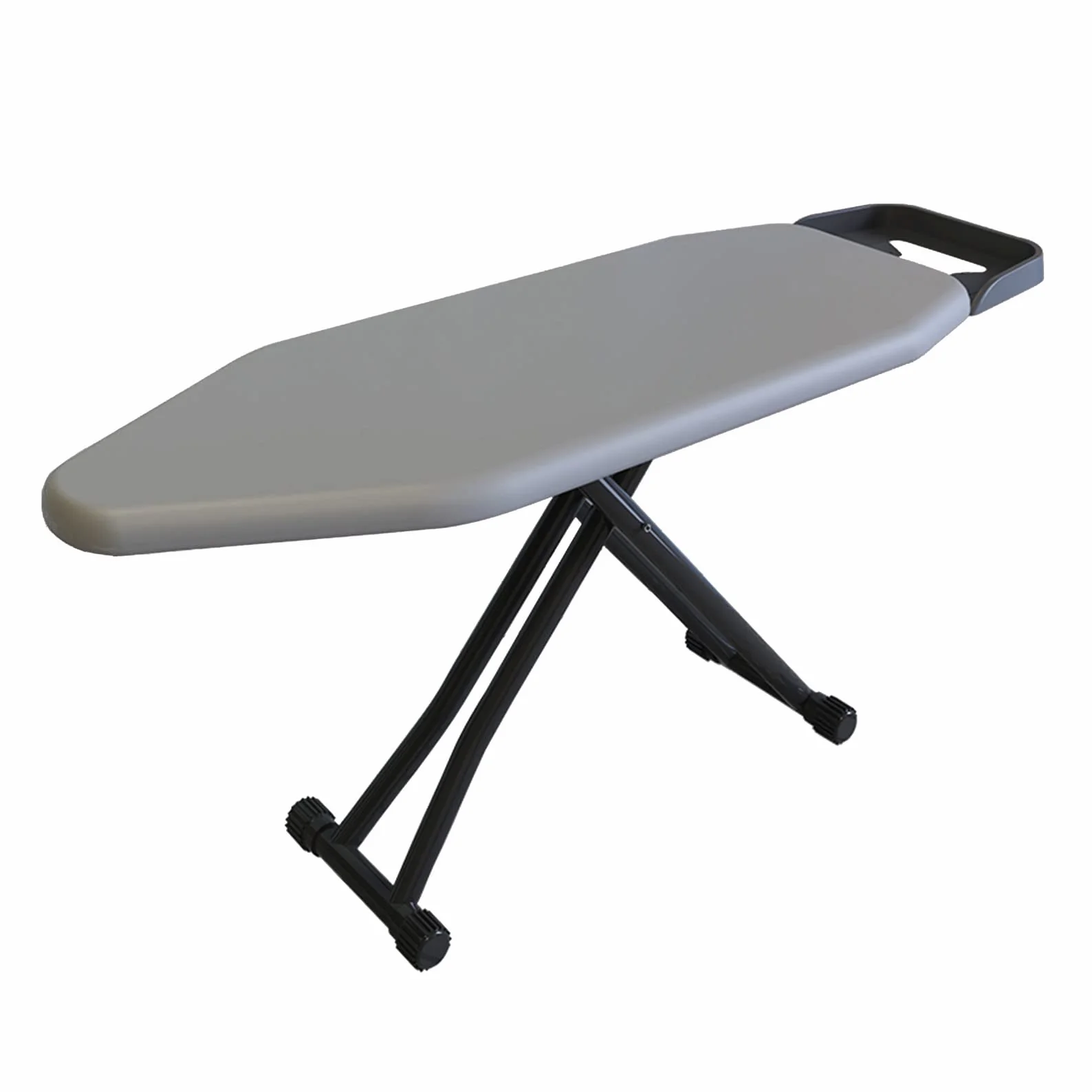 Tabla De Planchar, superficie de planchado extra grande,Soporte Para Centros De Planchado,6 altura regulable,Patas Extragruesas con Patas Antideslizantes, estable y robusta ( Color : Gray , Size : 47.