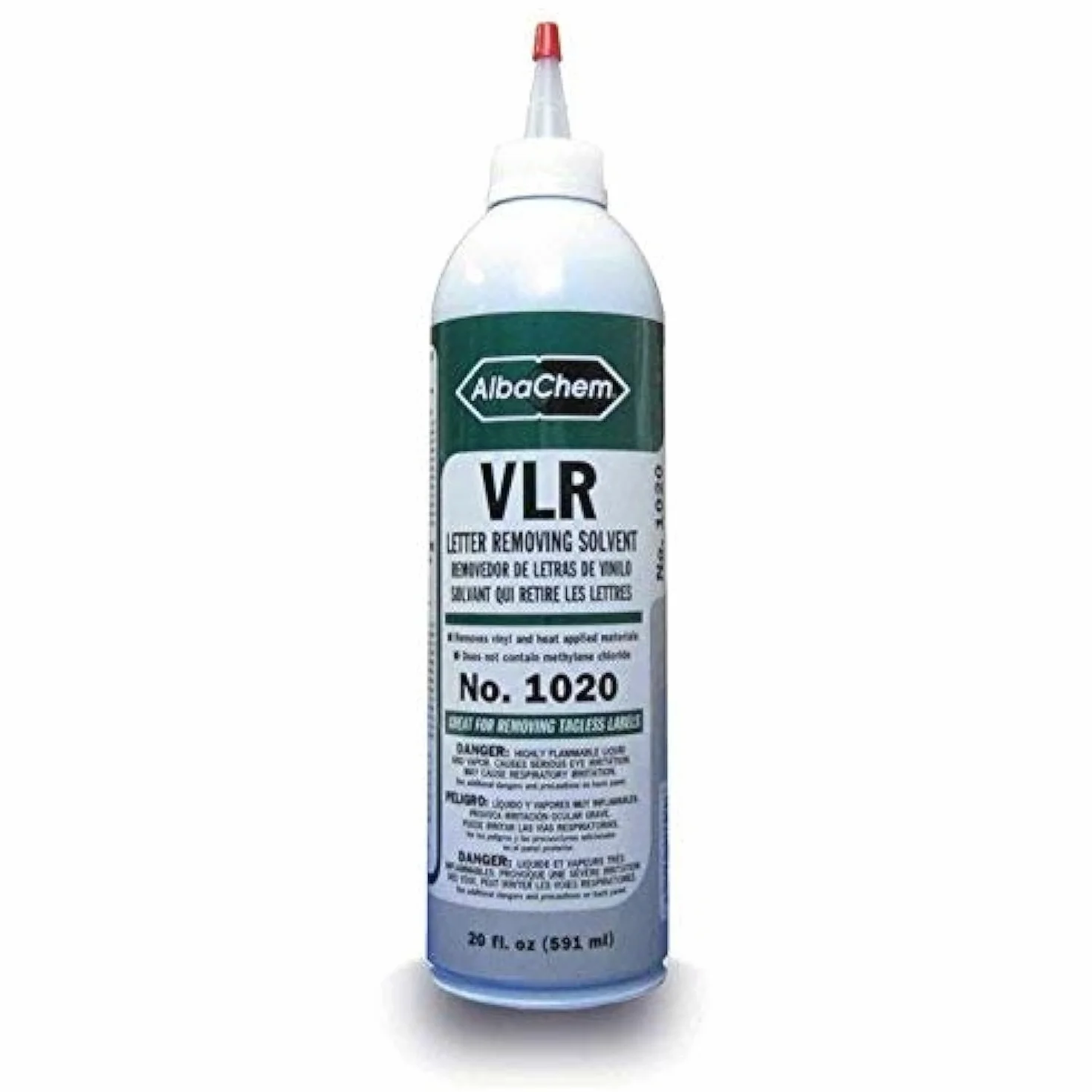 AlbaChem Removedor de letras de vinilo de transferencia de calor - No. 1020