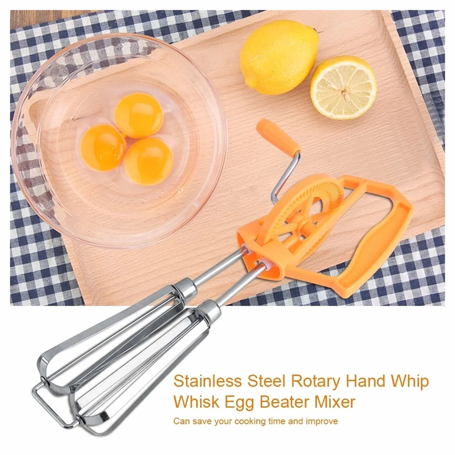 Batidor manual de acero inoxidable batidor huevos mezclador for cocina herramienta salsas for hornear