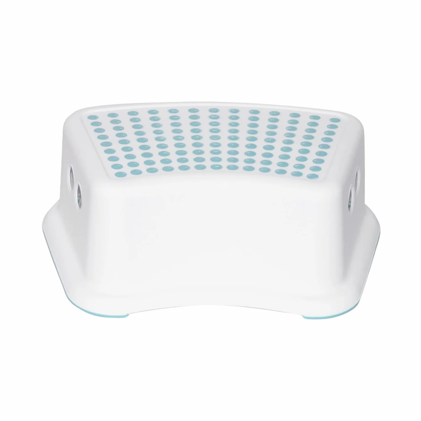 7H SEVEN HOUSE Escalones Infantiles de 1 Peldaño 35x25x13cm TinySteps Blanco/Azul