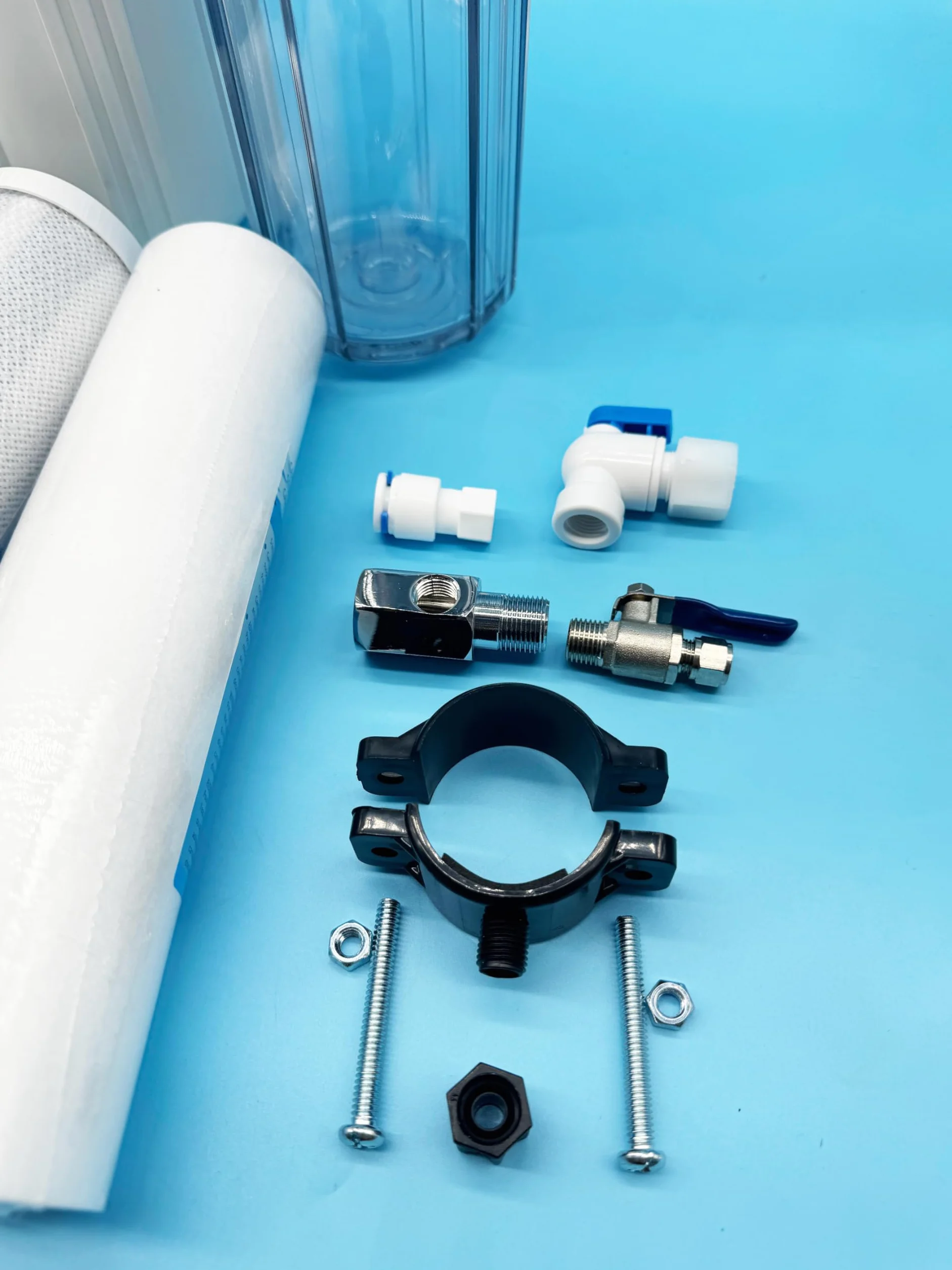 Equipo de Ósmosis Inversa Domestica iOSMO | Ósmosis Inversa 5 Etapas + 2 Recambio Filtros | Filtros y Membrana Universales | Diseño Exclusivo para iFONT (Fabricante: Hidro-Water S.L)