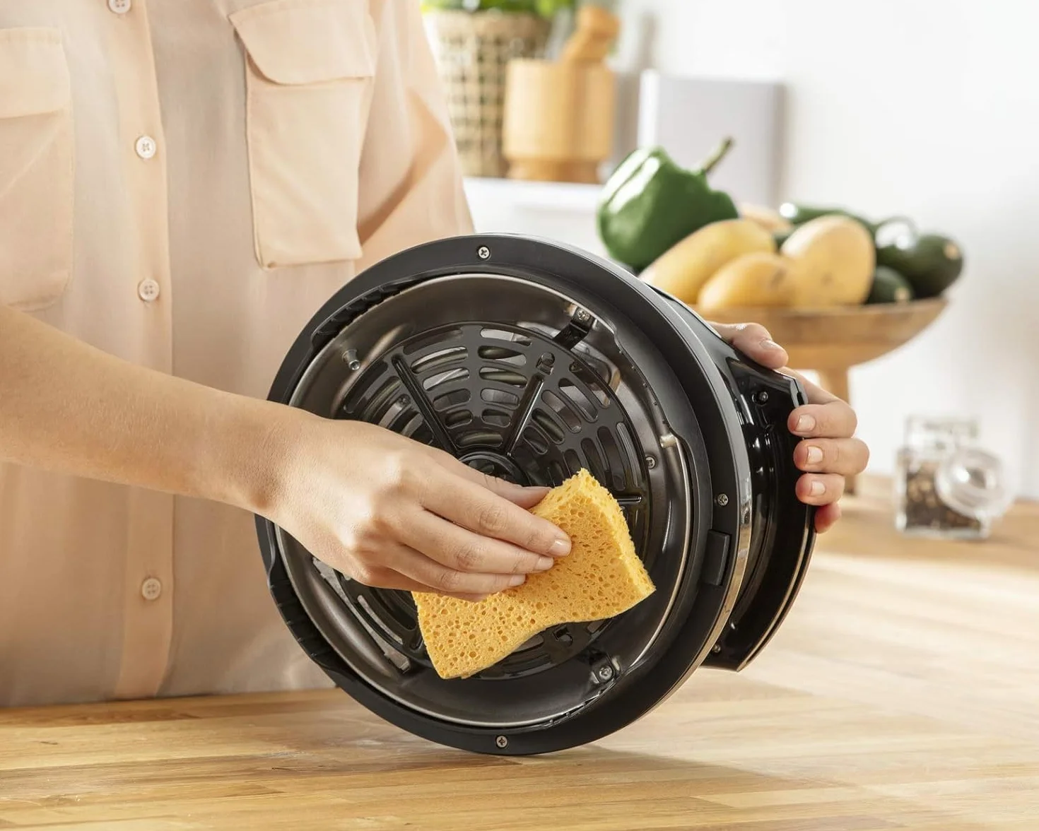 Moulinex Extra Crisp EZ1508 Tapa accesorio para Cookeo, 4 funciones, cocina al grill, fríe con aire, postres, cocina saludable