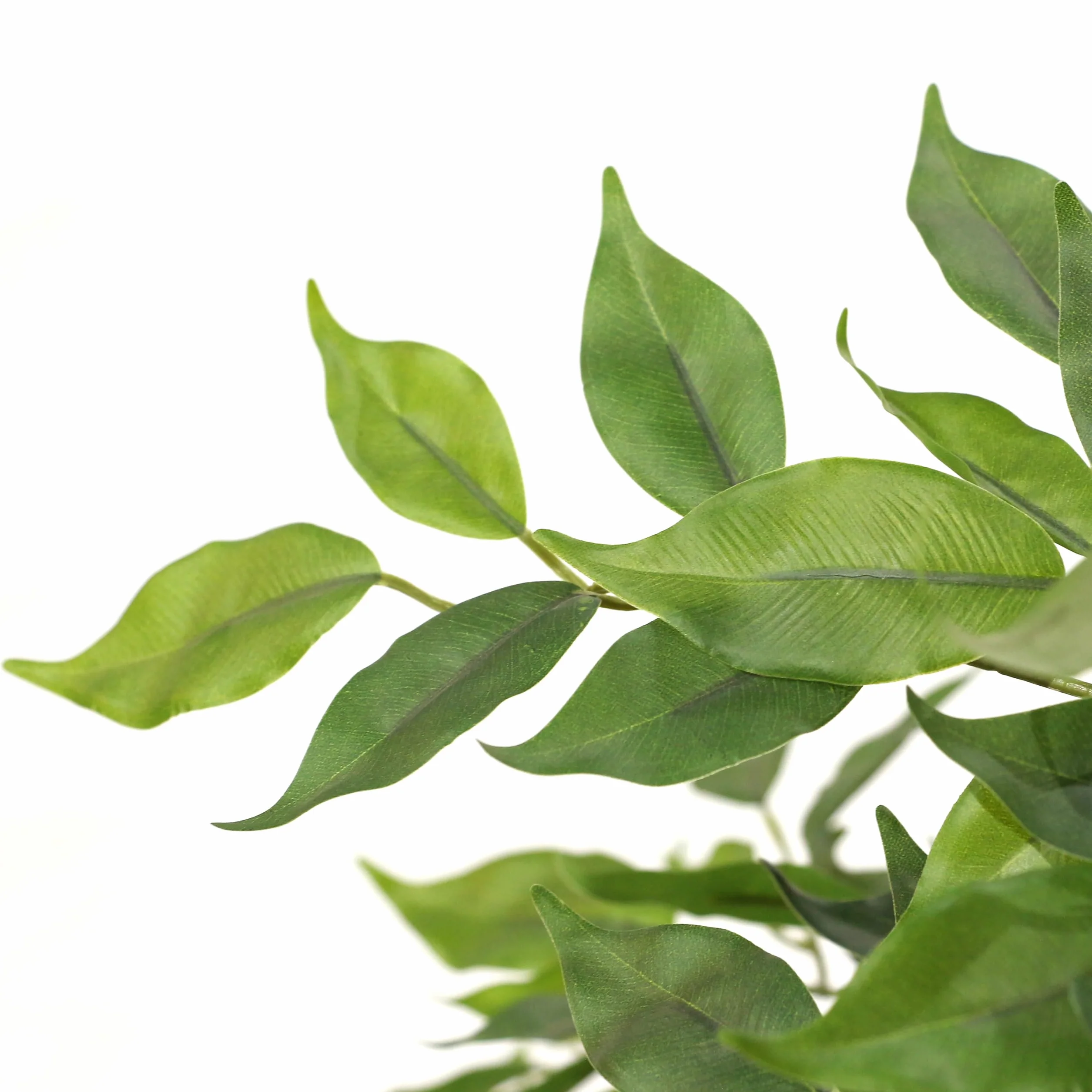 hjh OFFICE Planta Artificial FICUS I Planta Artificial Decorativa 120 cm, Abedul higuera, árbol Artificial fácil de cuidar, Verde 871057