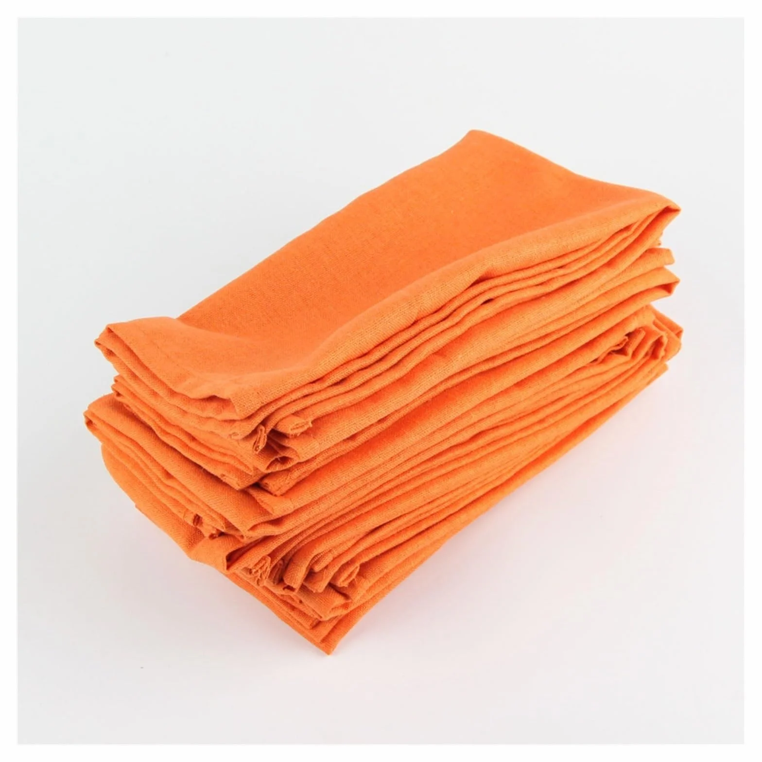 Servilletas de Tela Conjunto de 12 PCS Napkins de tela 40x40cm Lino de algodón Servilletas Placemat Mesa de comedor suave Mesa de comedor Mat Niños Tela de servilleta Servilletas de Mesa ( Color : 12C