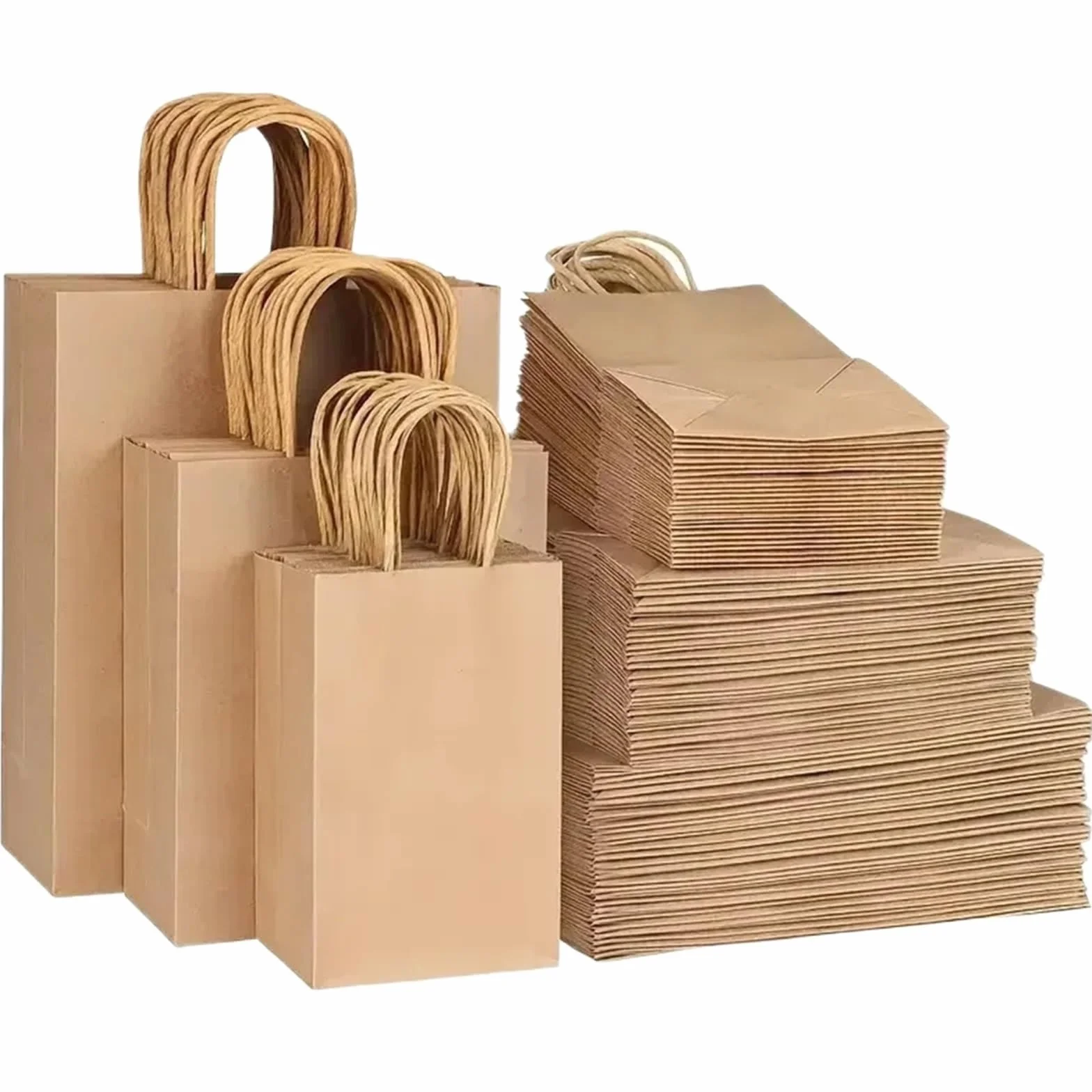 Bolsa Regalo 10/20/50 Bolsas De Regalo for Fiestas. | Compras de papel reciclable for regalo de cumpleaños, regalo Godie Packaging(50pcs)