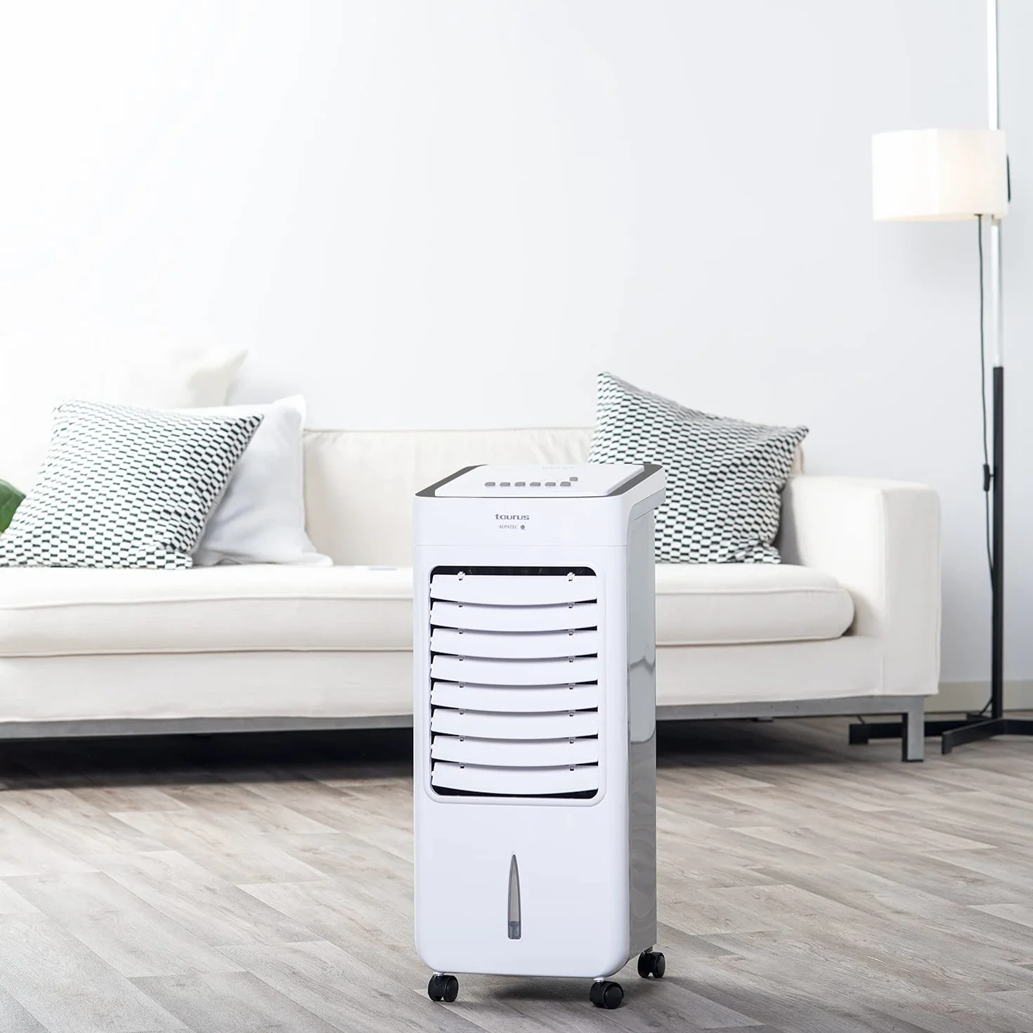 Taurus R850 Ventilador humidificador, 7 L, Temporizador 7h, Mando a Distancia, 3 velocidades