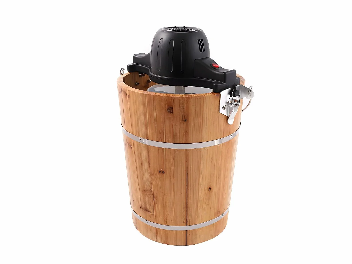 Vente-unique-M·quina de hacer helado GIVRETO de madera - 5.5 L