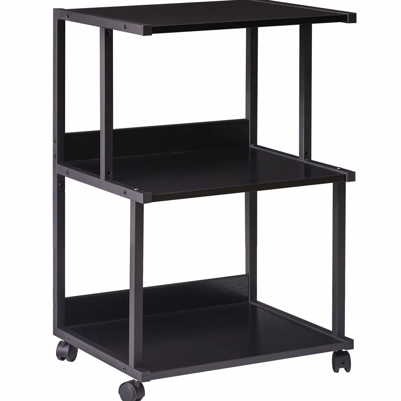 IBUYKE Soporte para Impresora 3 Niveles con Ruedas Carrito Organización Oficina TPS001B