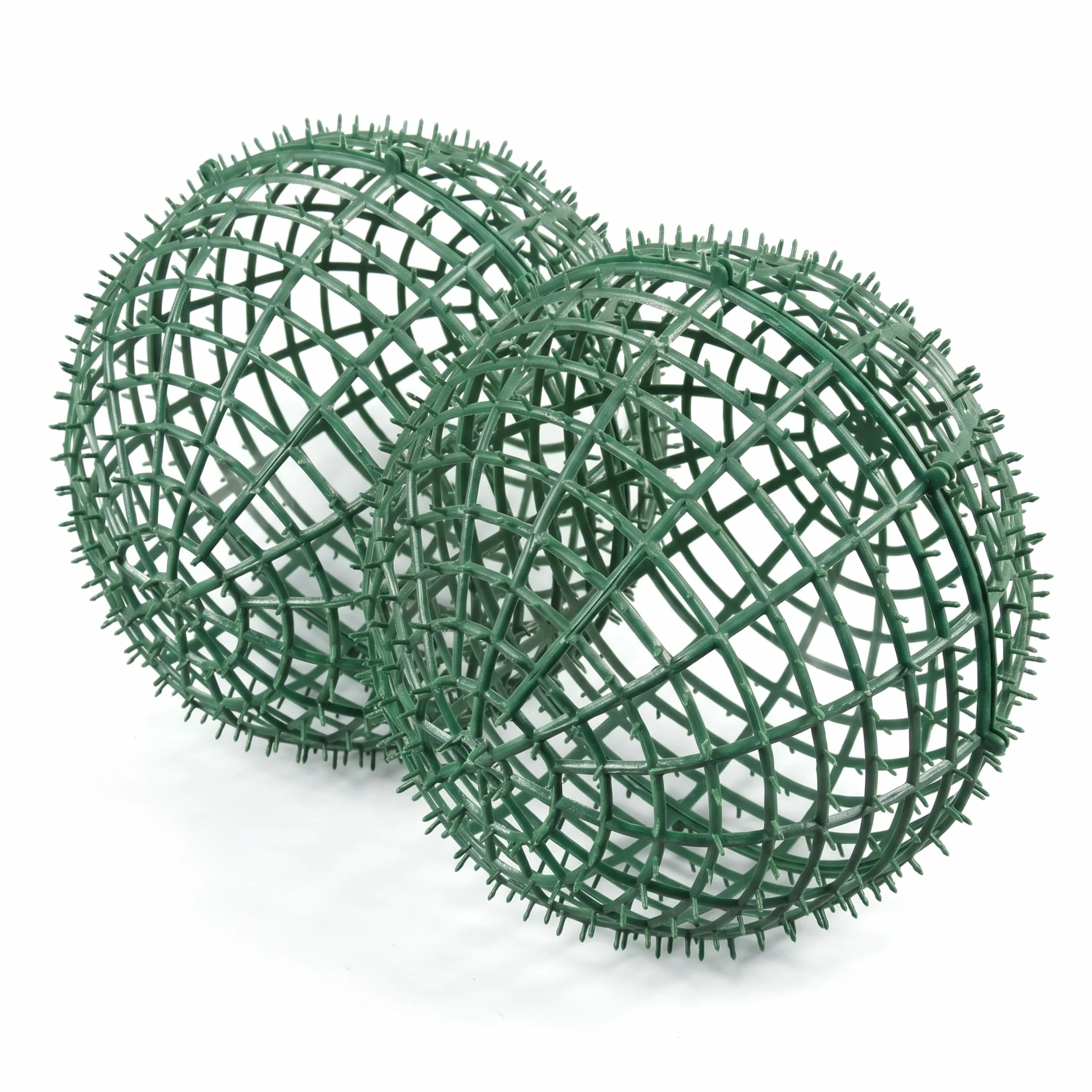 Paquete de 2 Marcos topiarios Resistentes, Formas de plástico para arreglos Florales de Bricolaje, decoración de Eventos de Boda, Modelado de Plantas de jardín, 30 cm / 12 Pulgadas