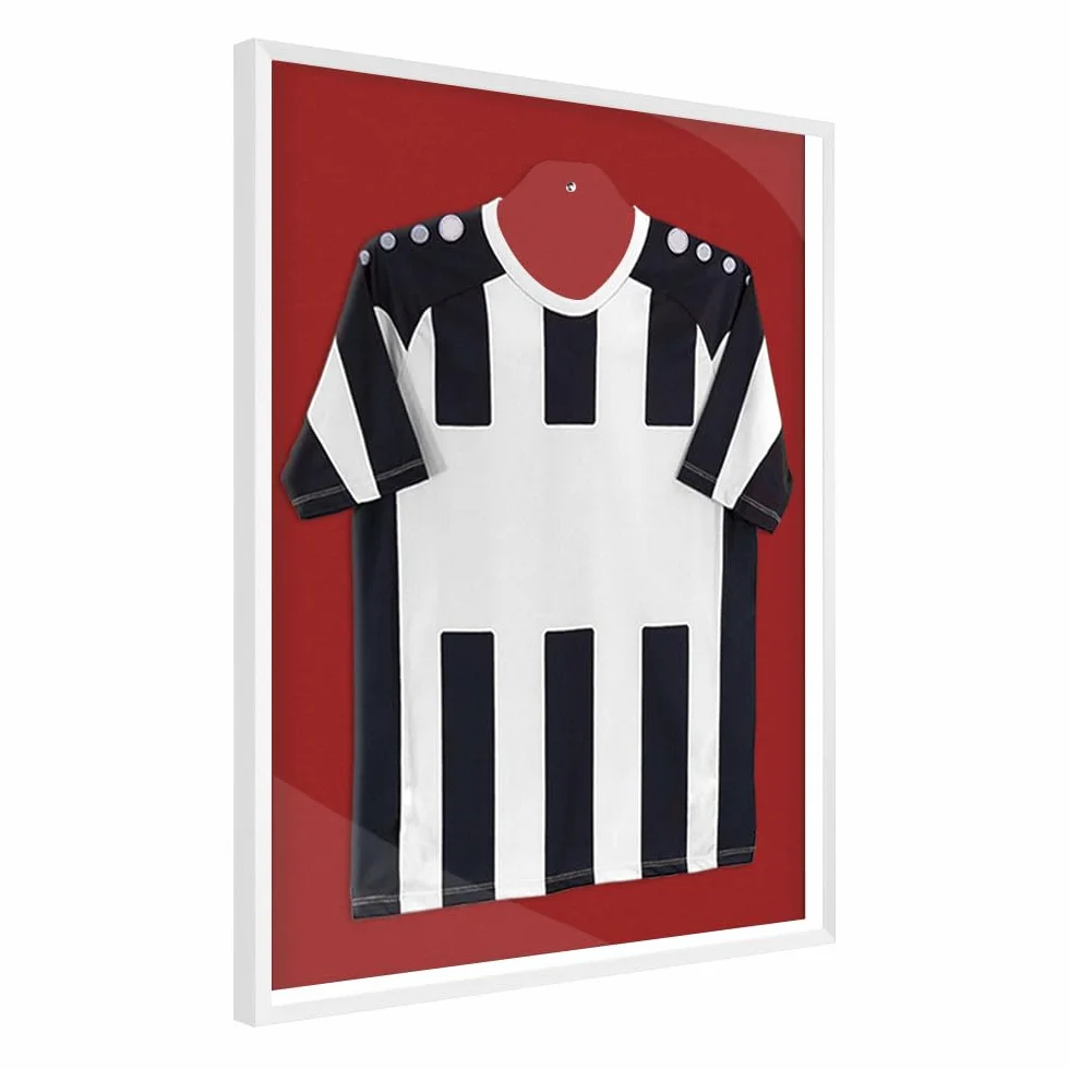 VARIO - Marco para camisetas (incluye percha y paspartú en muchos tamaños y colores), madera, Salsarot, 60 x 80 cm