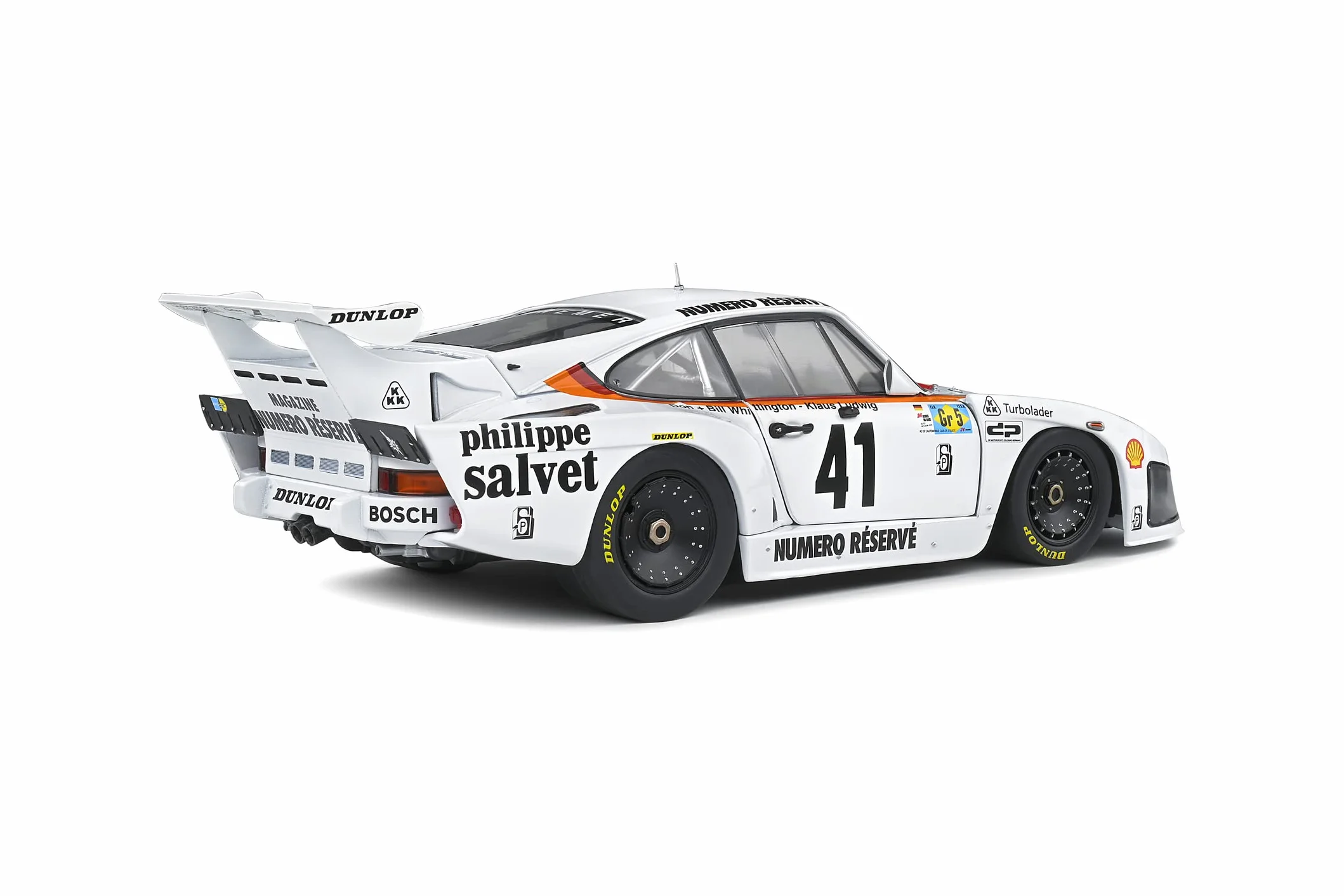 Solido S1807201 1:18 Porsche 935 K3#41 24h Le Mans 1979 Coche Miniatura Coleccionable, Multi