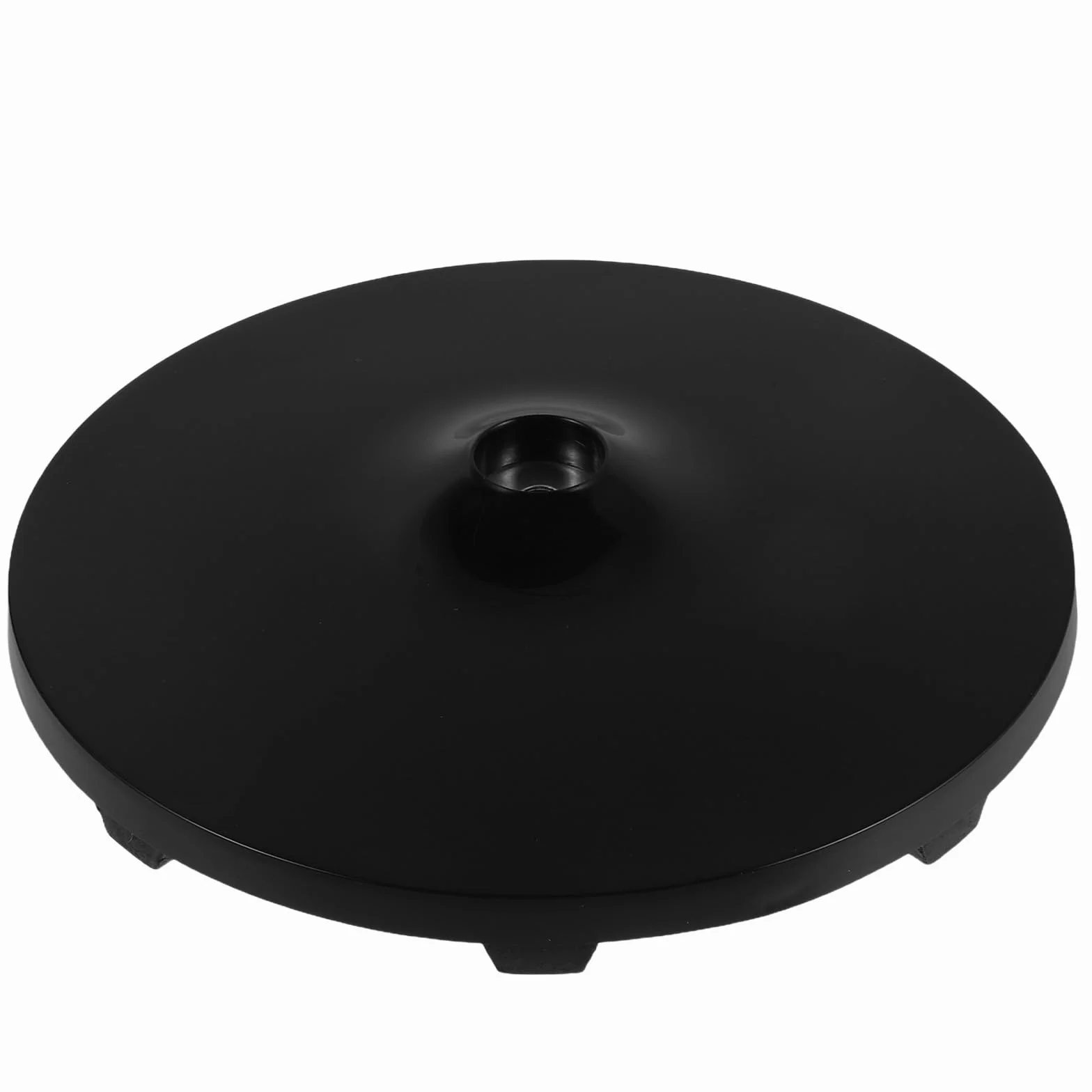 ULTECHNOVO Base para Ventilador de Suelo Negro de Plástico Instalación Fácil y Agujeros Preperforados, Soporte Antideslizante Adecuado para Decoracion Verano en Salón u Oficina