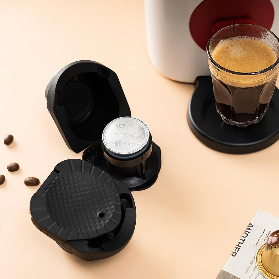 HAILASRE Portacápsulas para cápsulas OriginalLine Nes desechable, compatible con Genio S y Piccolo XS, accesorio para cafetera Nes-presso en Dolce Gusto