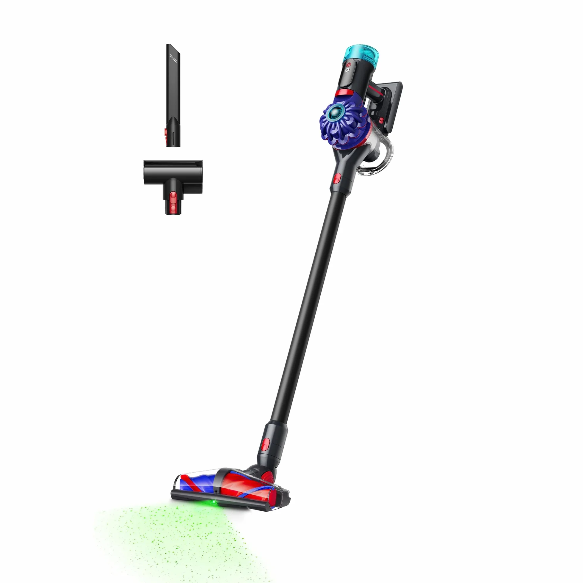 Dyson V10 Konical™ aspiradora sin Cable – 150 Air Watts, succión Potente y Constante, tecnología Anti‑enredos, Ilumina el Polvo Invisible, aspiradora de Mano y Suelos