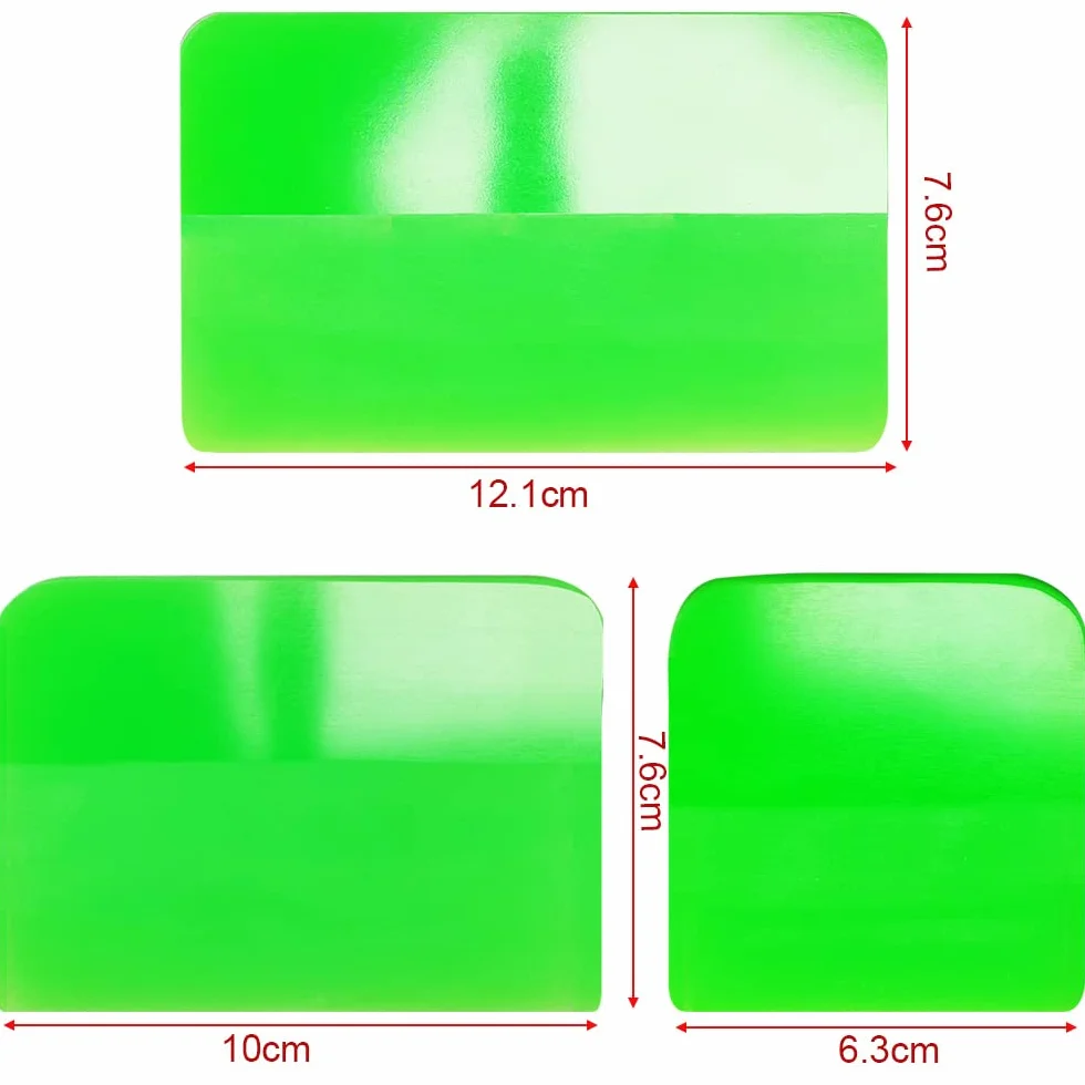 Gebildet 3 en 1 Escurridor de TPU PPF Goma Antiarañazos para Coche Herramienta de Envoltura de Vinilo y Tinte de Ventana