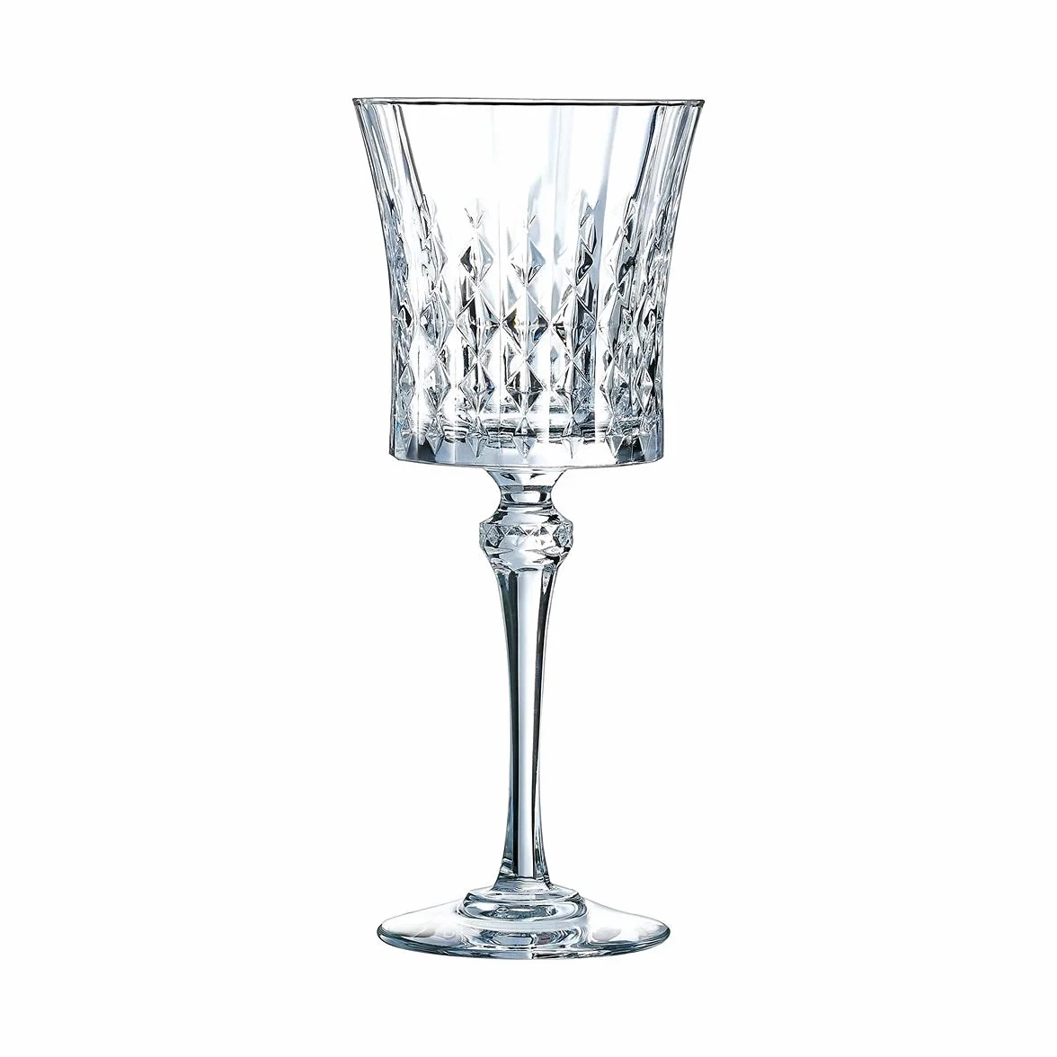 ECLAT L9743 6 vasos de pie 27 cl-Lady Diamond, 0,27 liters, transparente
