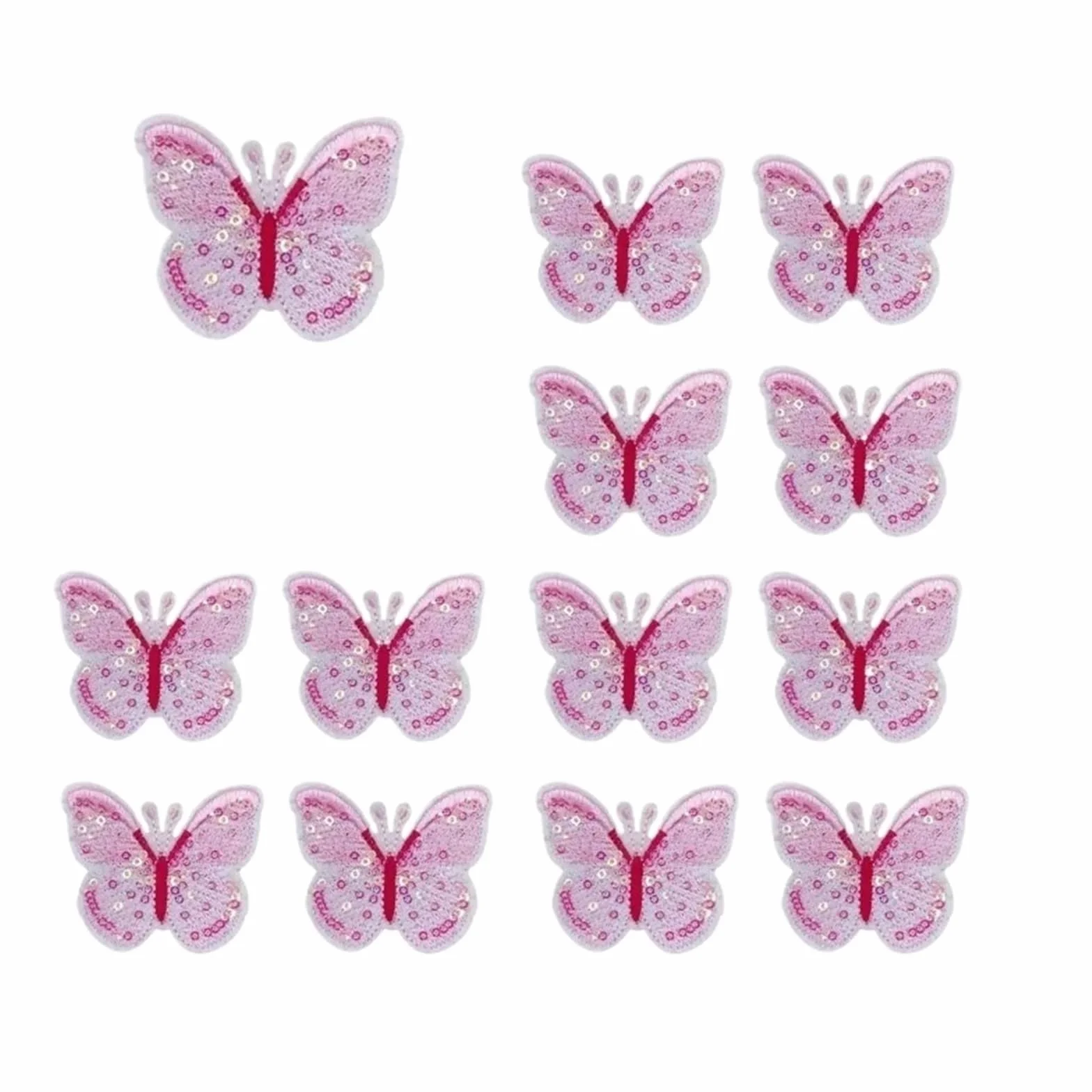 Parche con apliques decorativos de dibujos animados, 10 Uds., for bricolaje, muchas insignias, planchado en mochila, ropa(10PCS color19)