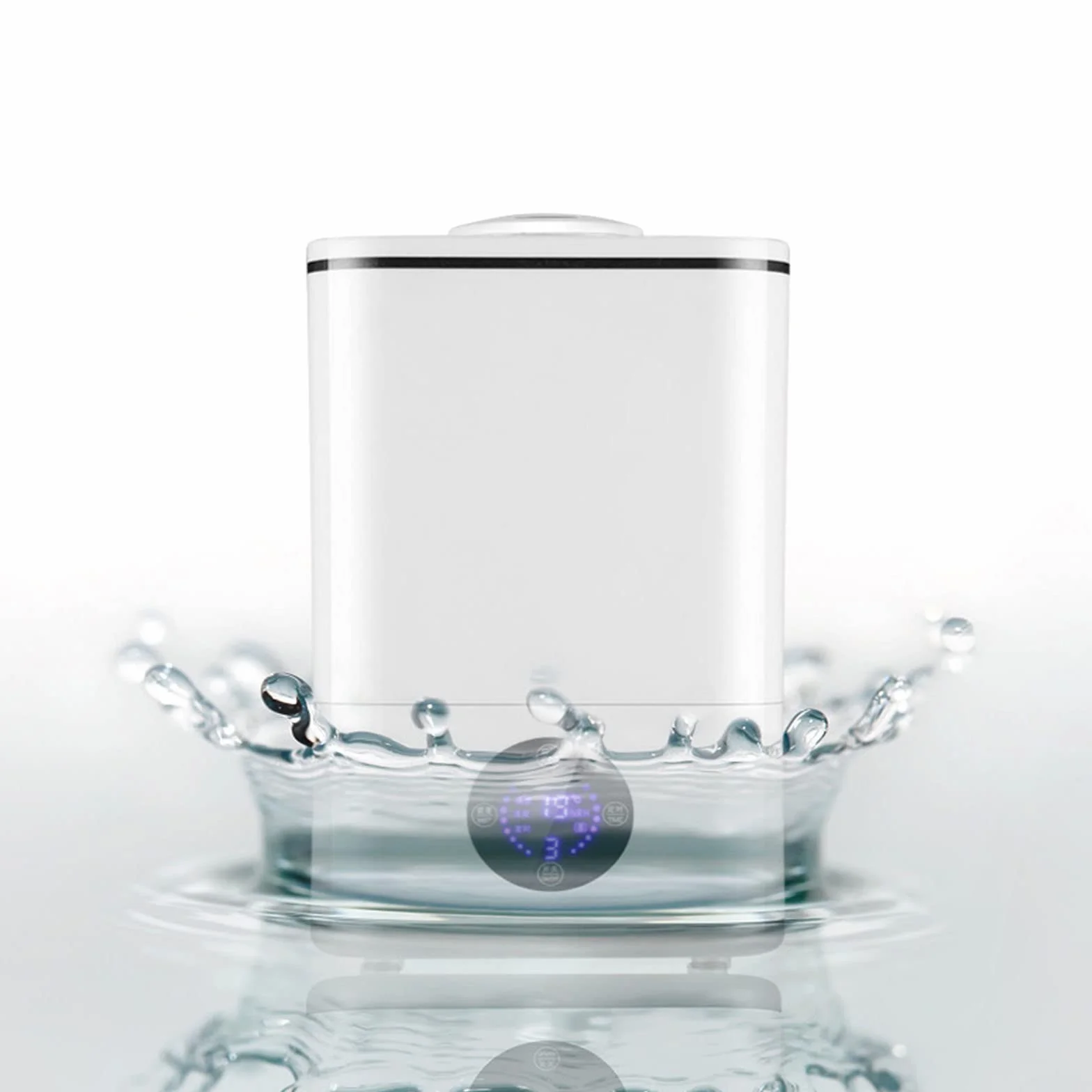 Humidificador, humidificador de Aire humidificador de Niebla para humidificadores de Escritorio personales portátiles de Dormitorio, 3 Modos de Niebla y Apagado automático, Super