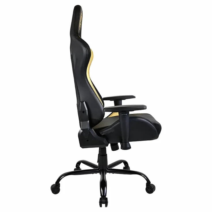 Subsonic - Silla Gaming «El Señor de los Anillos» - Silla de Oficina Ergonómica con Espuma de Alta Densidad, Respaldo Reclinable y Reposabrazos Ajustables en 2D - Altura Regulable – Negro