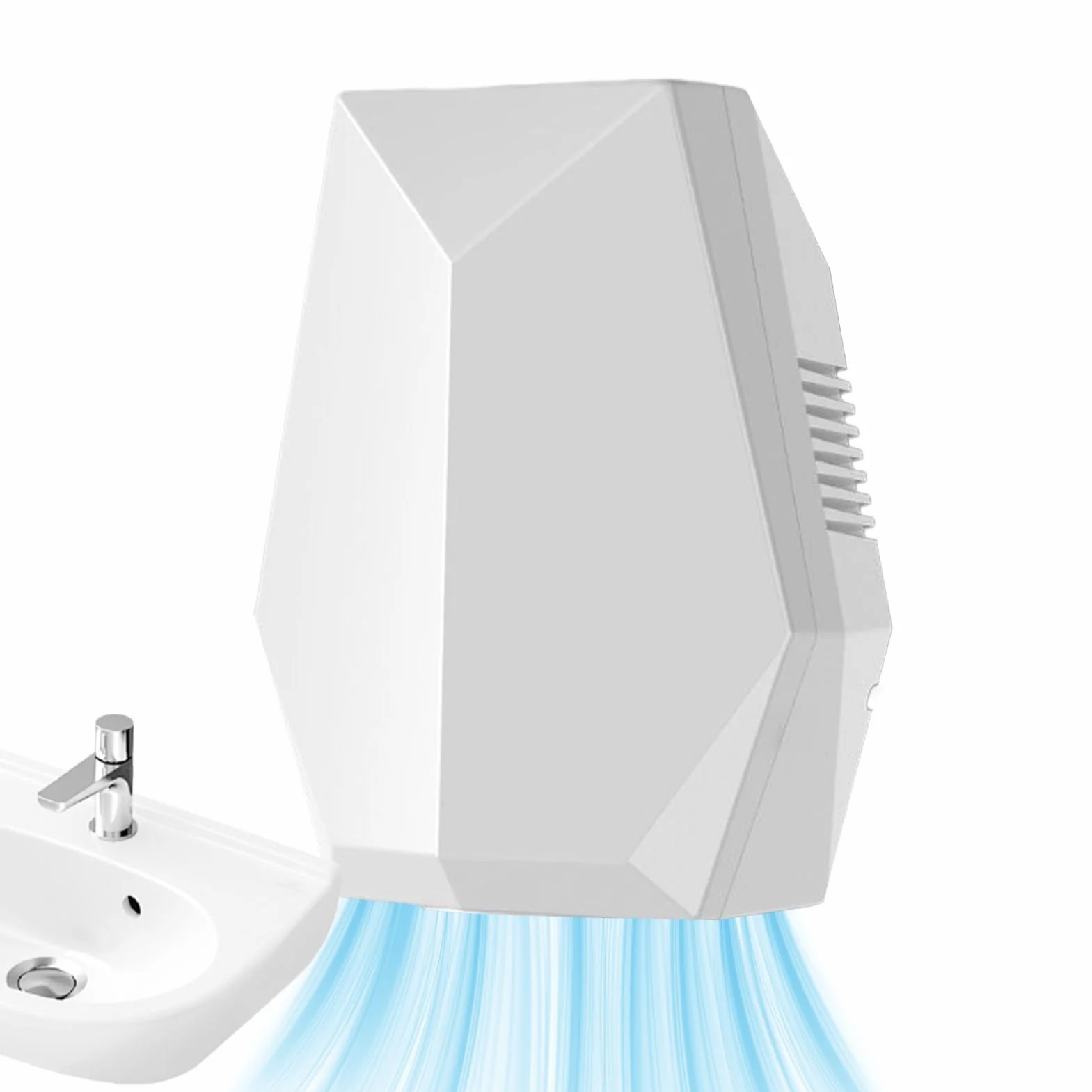 Secador De Manos Para Baño Del Hogar - Secador De Baño Comercial Silencioso Sin Contacto,Dispositivo Automático De Pared Para Interiores De Hoteles Hogares Y Baños