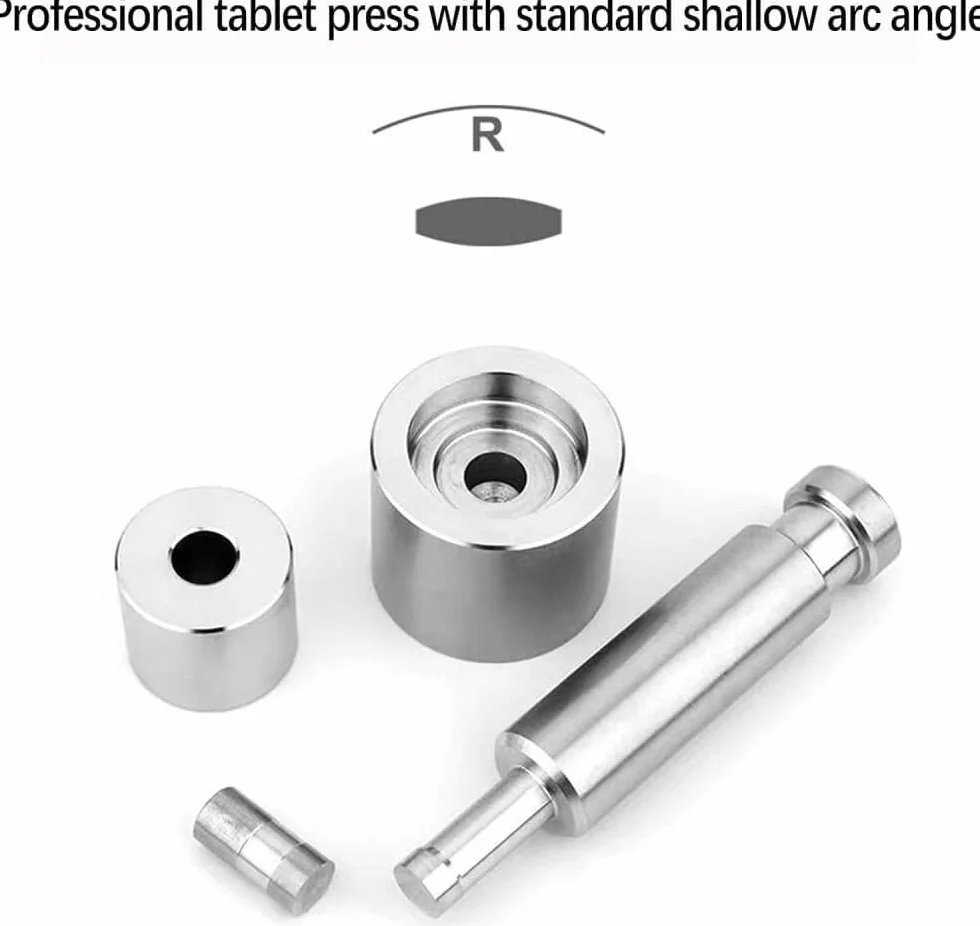Prensa Manual For Tabletas De Leche, Herramienta For Hacer Pastillas, Prensa For Tabletas En Polvo, Dispositivo For Hacer Dulces De Acero Inoxidable De Grado Alimenticio De 12 Mm, 8 Mm, 10 Mm Y 6 Mm(6