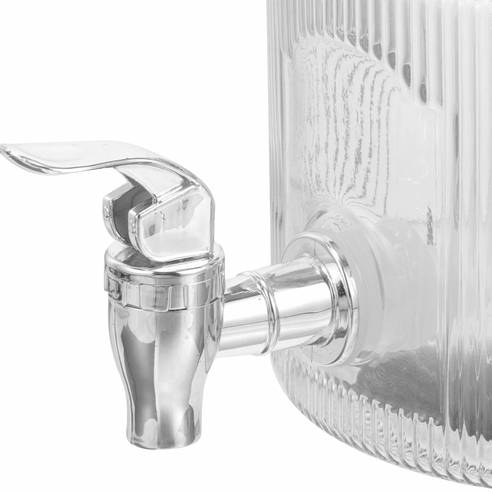STOBAZA Dispensador de Bebidas Diseño Único de 2,8l de con Grifo y Fácil de Verter para Té Helado y Bebidas Frías en Fiestas y Reuniones