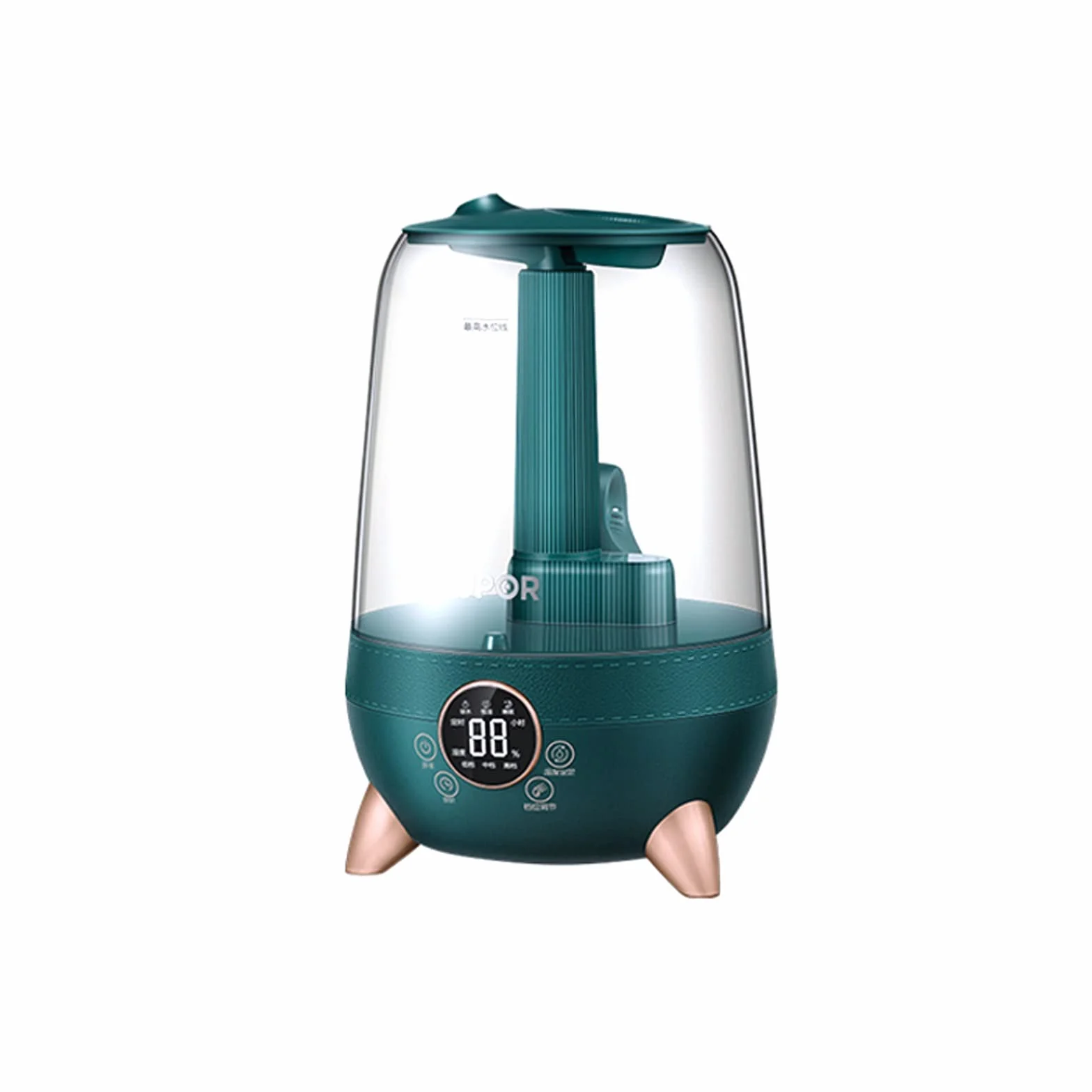 purificador de aire y humidificador Humidificador, humidificadores ultrasónicos tranquilos for dormitorio y habitación grande, apagado automático, humidificadores for bebés Nursery y toda la casa filt