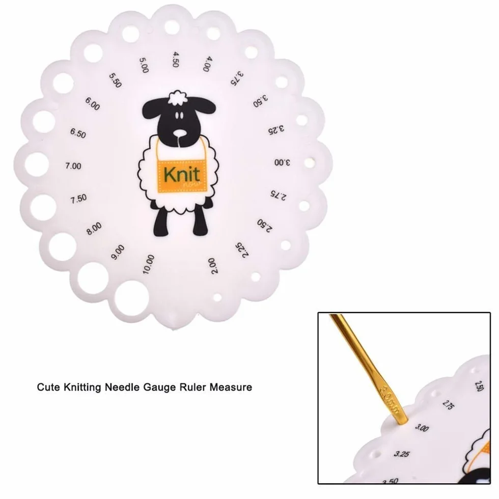 Kit De Ganchillos De aluminio intercambiables agujas de tejer circular Conjunto de ganchillo aguja de coser Kit de accesorios de ganchillo gancho con el caso for hacer punto Juego De Ganchillos
