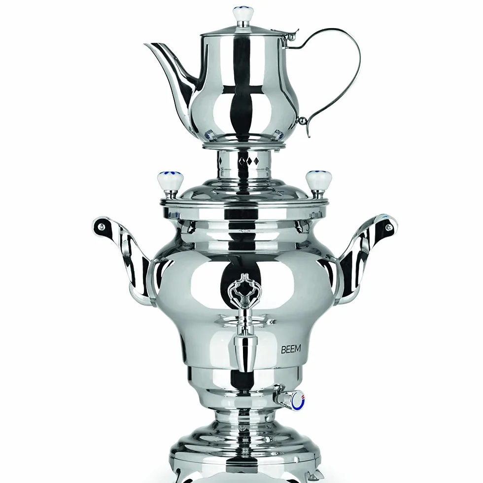 Beem 6127 Odessa Iii Samovar 230 V 3 litros acero inoxidable, acero steenless