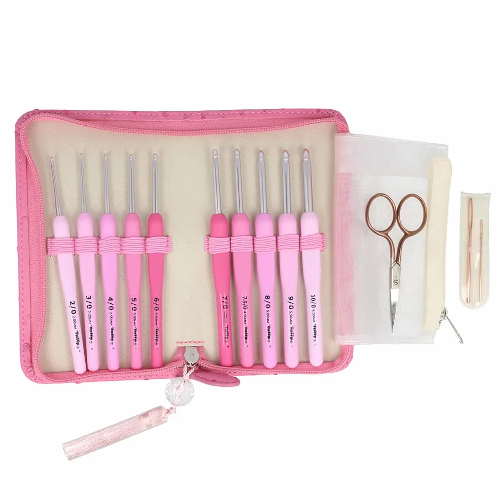 Tulip Etimo Rose Set de Ganchos de Crochet Soft Grip - 1 Unidad