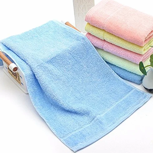 yupt personalidad cómodo suave toallas de baño, 25*50Cm, Azul