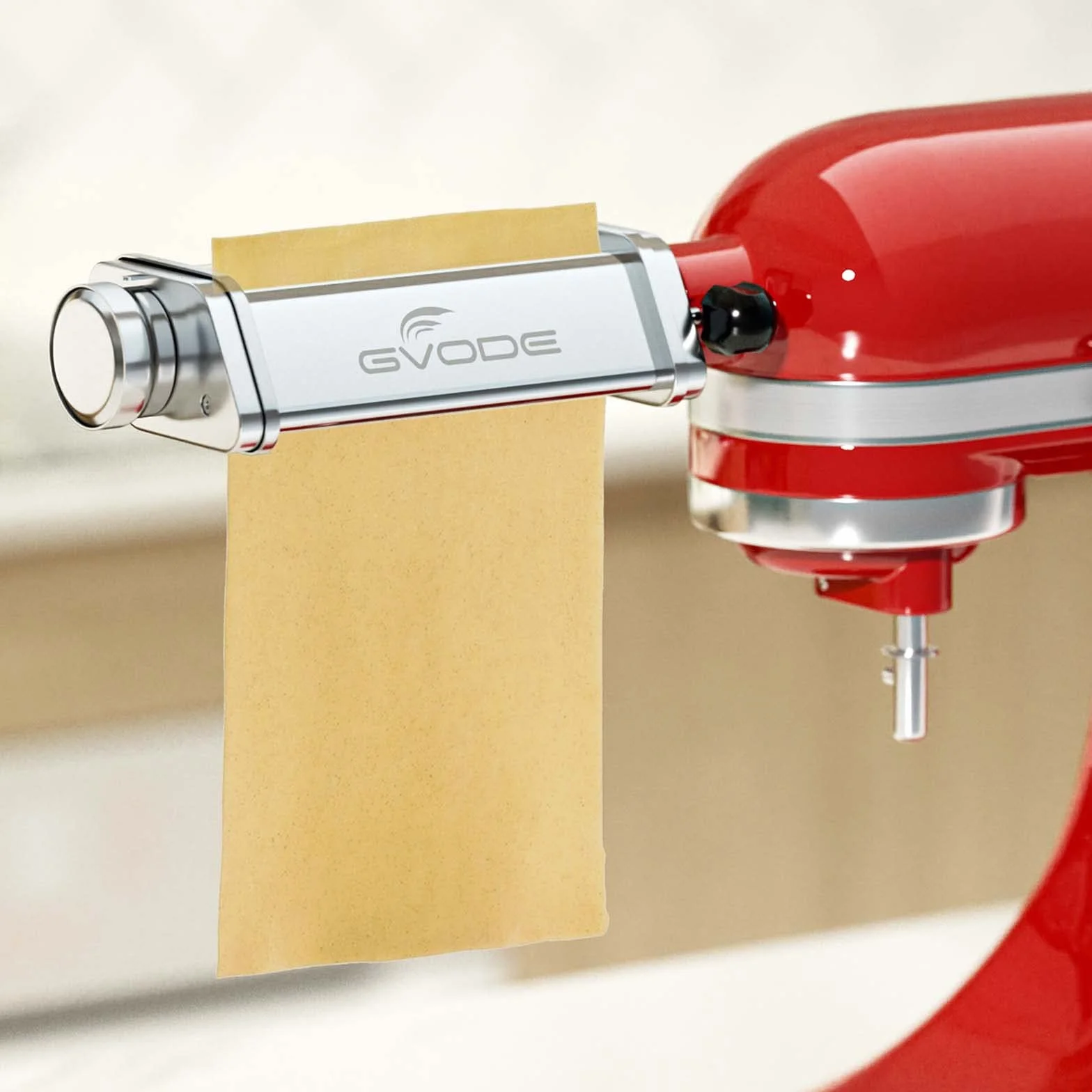 Accesorio para pasta para KitchenAid, que incluye un rodillo para láminas de pasta, un cortador de espaguetis y un cortador de fettuccini para Kitchenaid