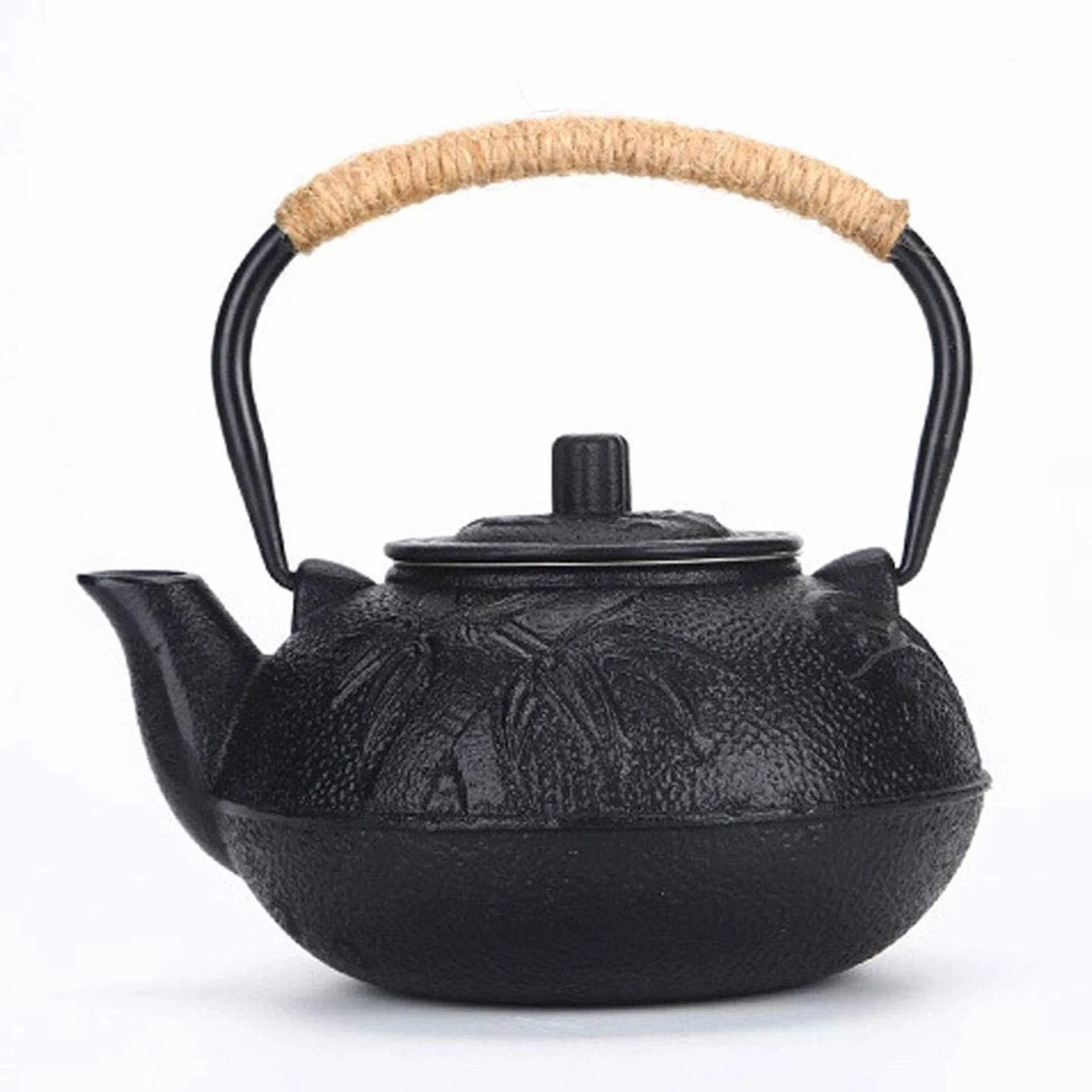 Tetera De Hierro Fundido Japonés De 600 Ml Con Infusor - Hervidor De Té De Hierro Fundido Mantiene La Temperatura - Vintage Lilac Blossom Tea Kettle - Artículo Del Coleccionista Para El Té Aficionados