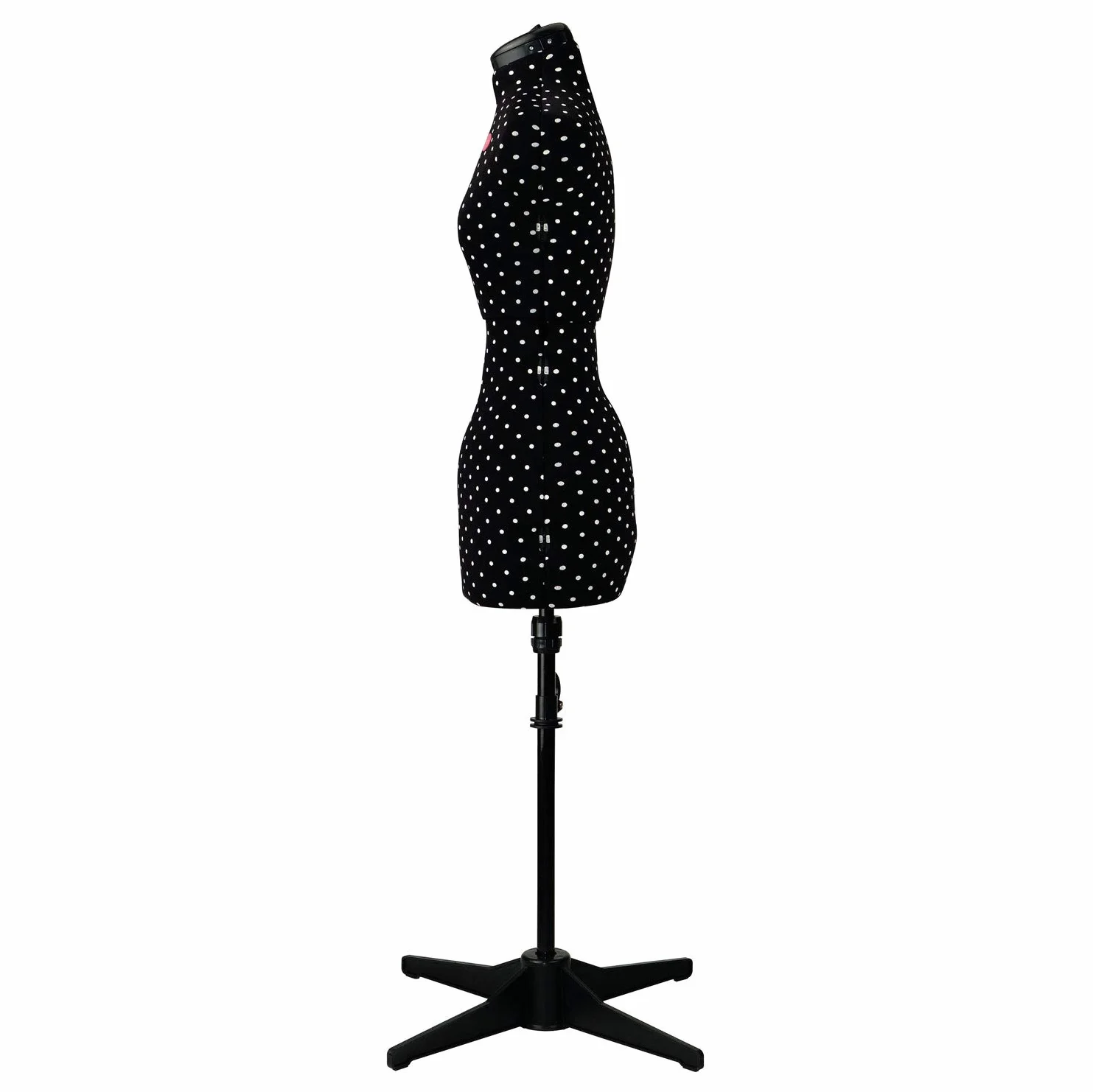 Prym 611752 Prymadonna Polka Dots-Busto de Sastre, Talla S, Negro con Puntos Blancos, Size S (36-42)