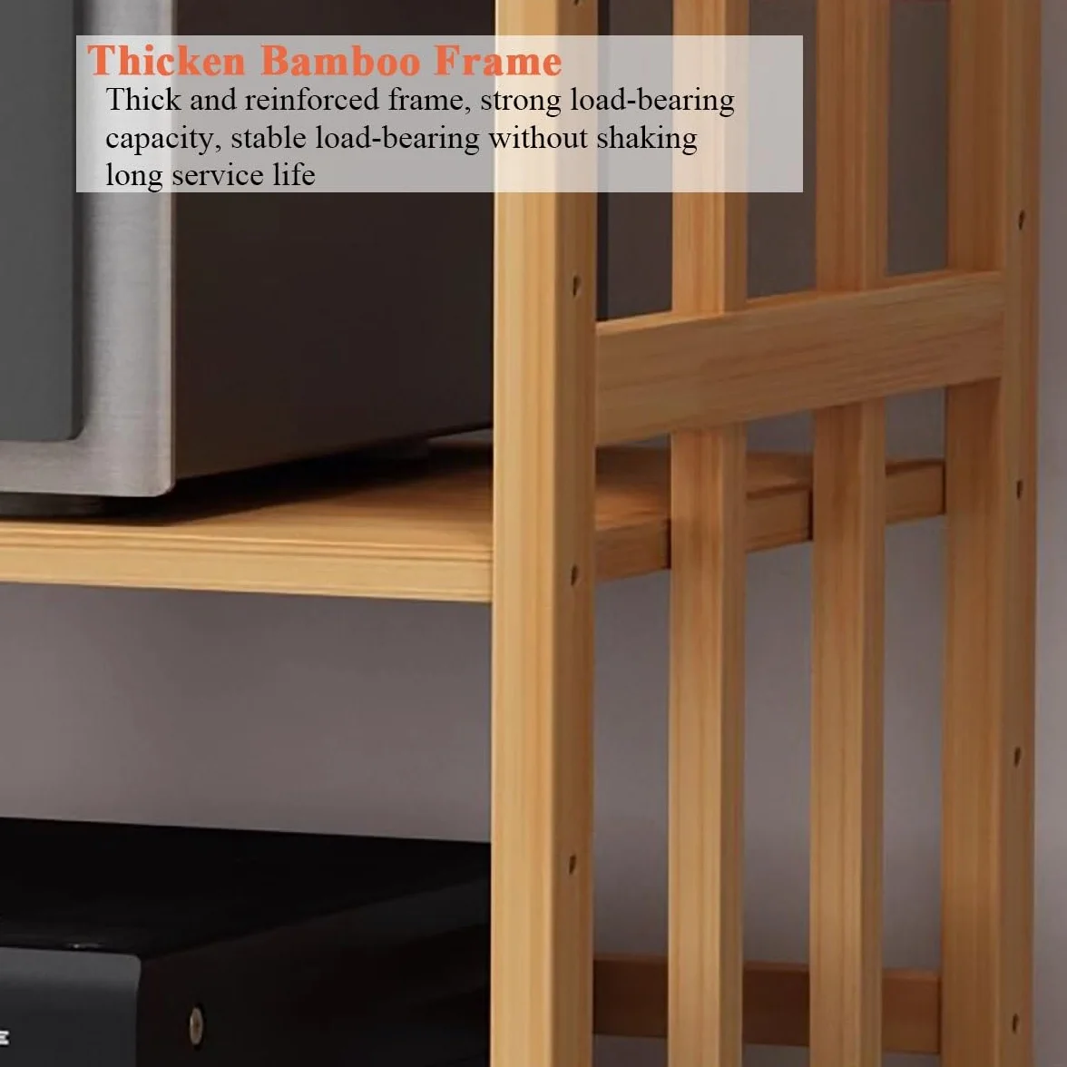 Soporte multimedia independiente de nivel para sala de estar, estantería moderna de audio y vídeo para el hogar, oficina, componentes estéreo, equipo electrónico abierto, accesorios de TV, estante