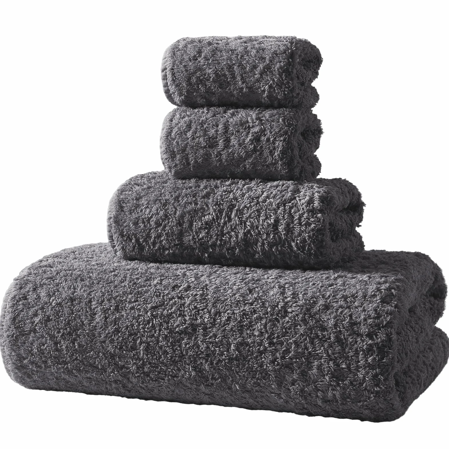 REDKISS Juego de toallas de baño ultra afelpadas, algodón grueso de alta calidad de 900 g/m² para baño y spa, toallas de baño súper absorbentes de secado rápido sin desprendimiento (juego de 4 piezas