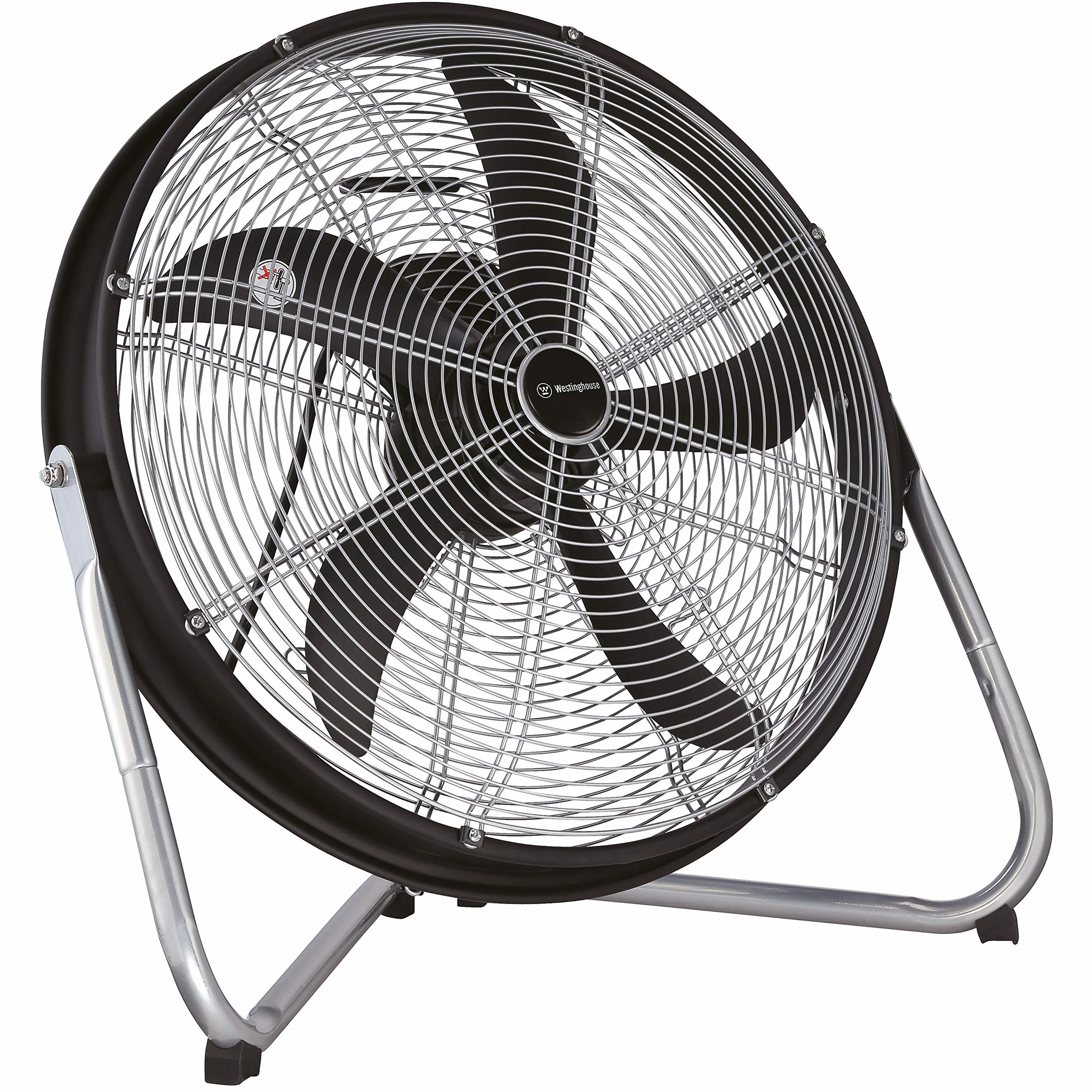 Westinghouse Yucon II - Ventilador de pie con 5 palas abs, 50 cm de diámetro, 120 W, color negro