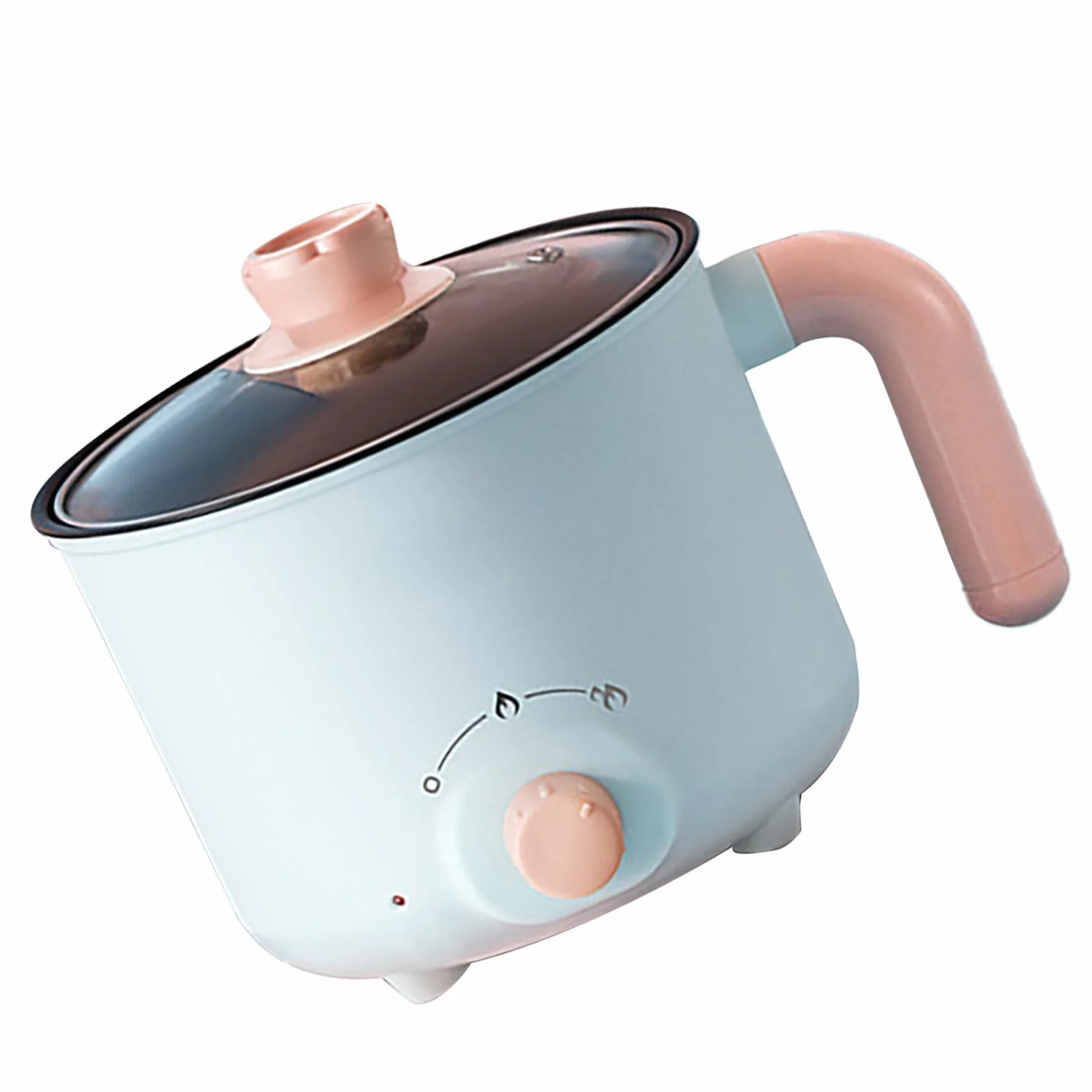 Olla Eléctrica de Calentamiento Rápido, Protección contra Cortes de Energía, Mini Olla para Fideos