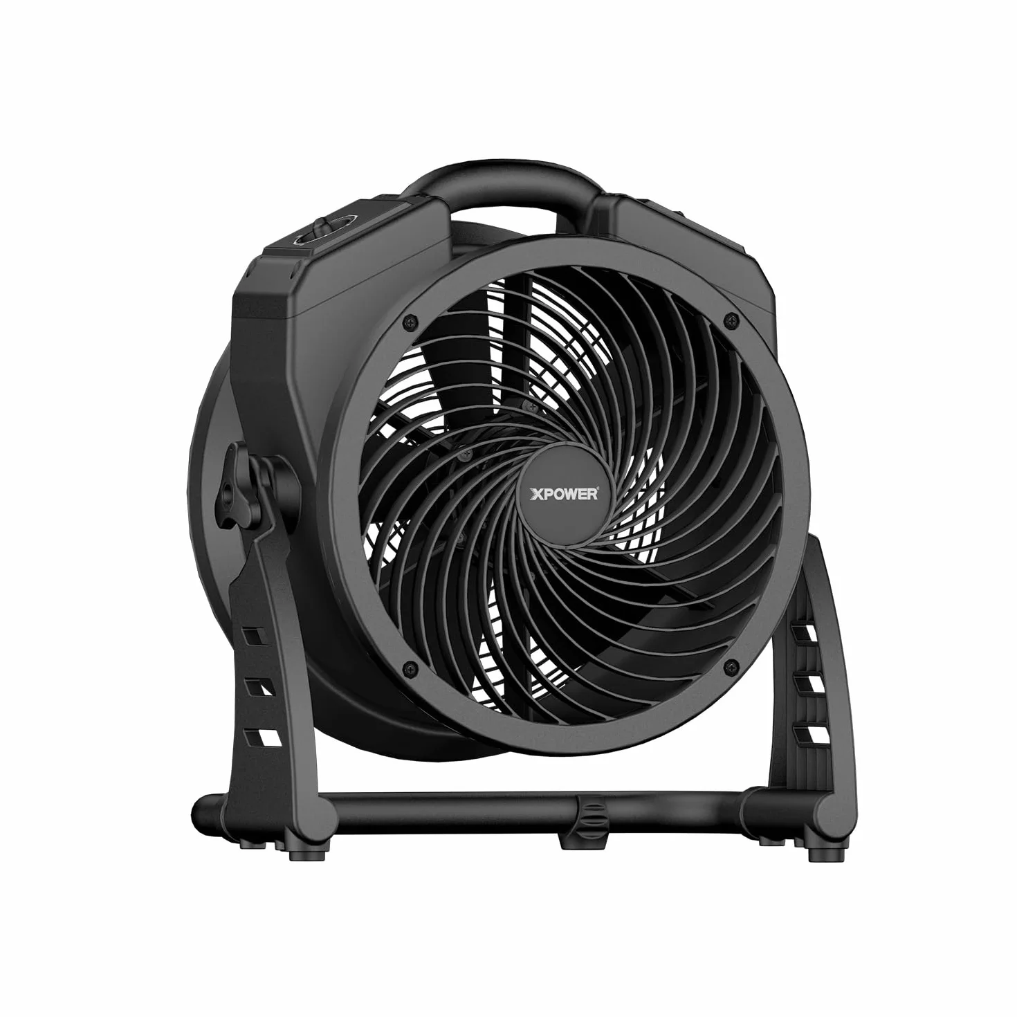 XPower FC-100 - Rodador de aire industrial de alta velocidad para toda la habitación, ventilador de suelo multiusos de velocidad variable