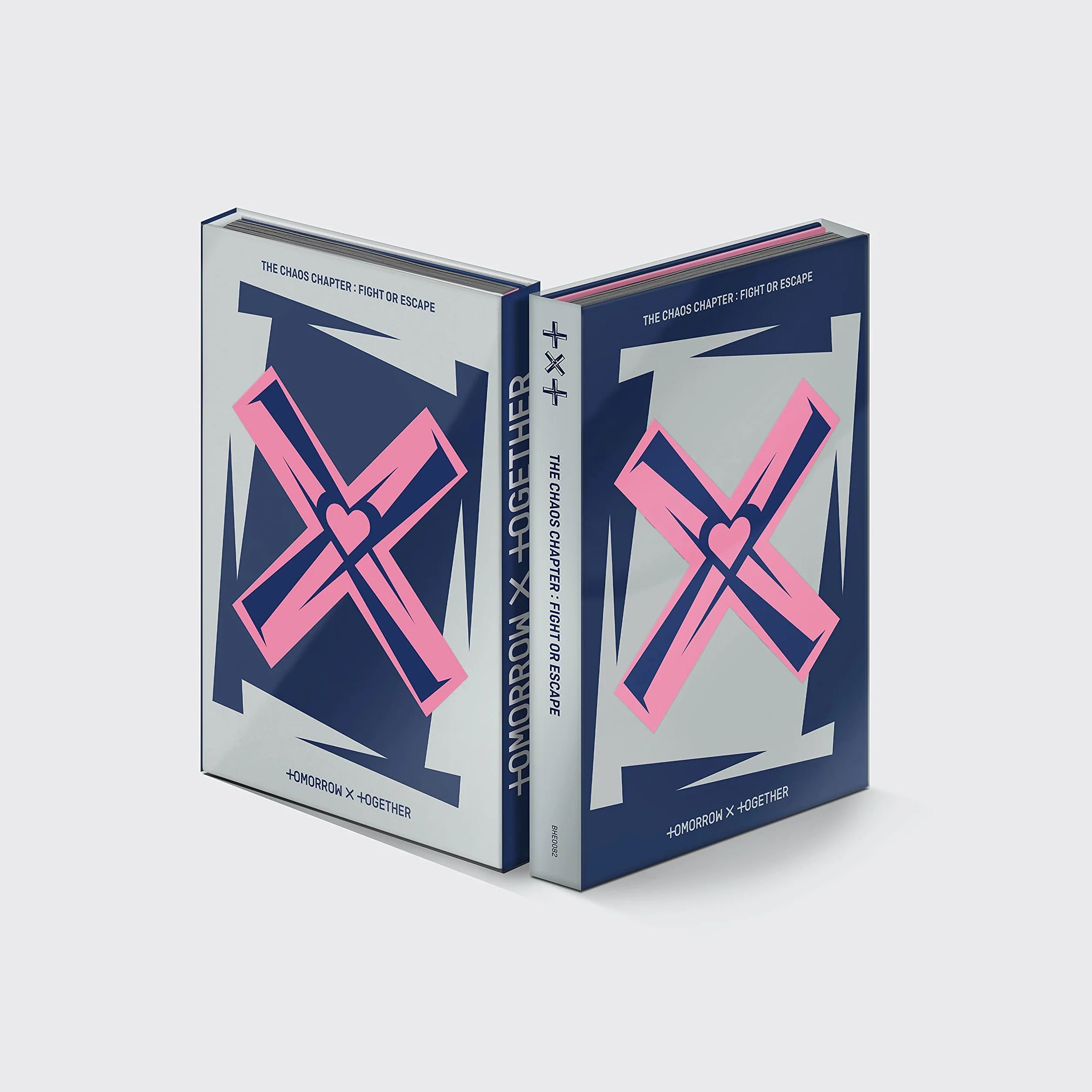 TXT-TOMORROW X TOGETHER - THE CHAOS CHAPTER : FIGHT OR ESCAPE [2SET Vers.] Album CD+Folded Poster+Bonus (Photo Sticker & Photo card)