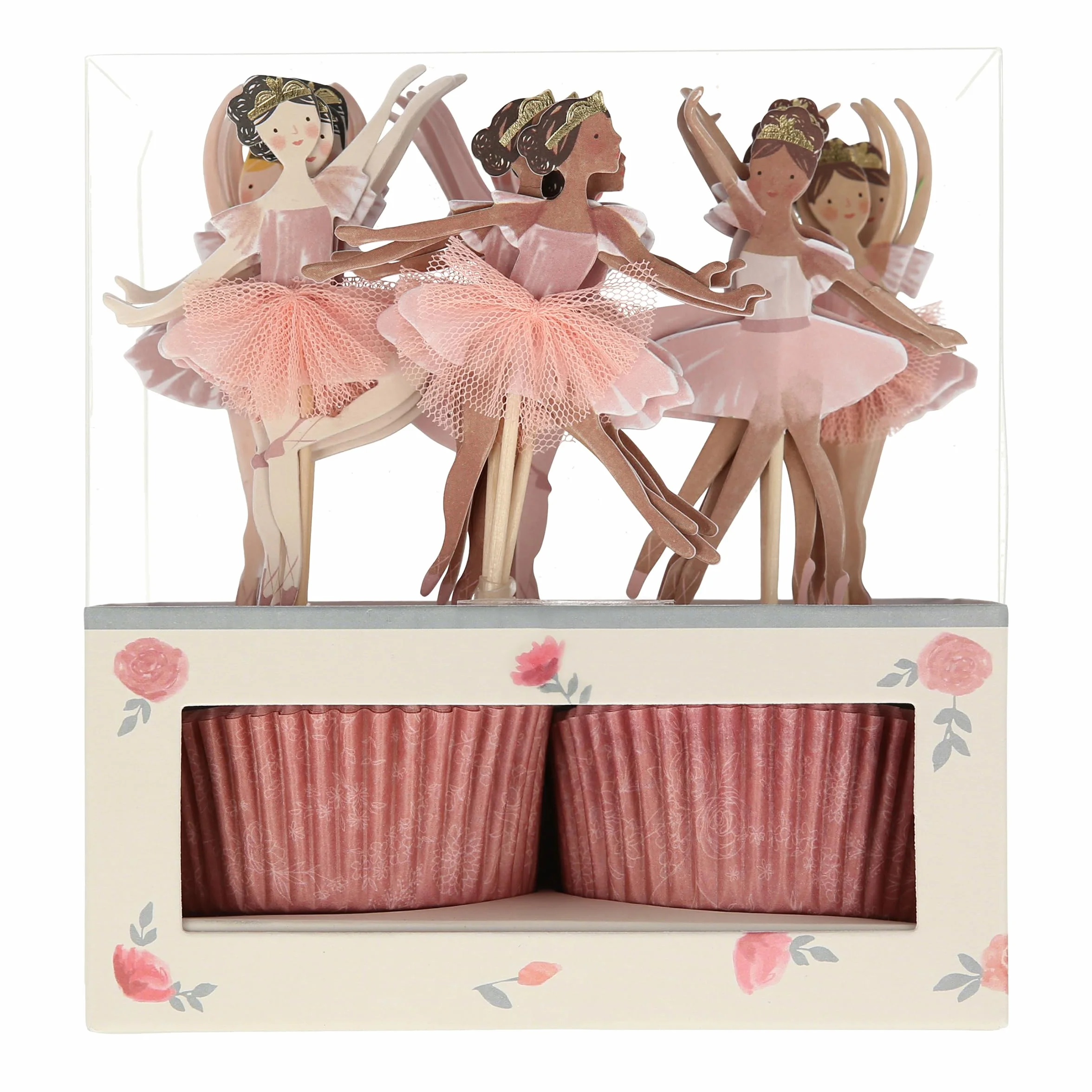 Meri Meri Kit de magdalenas de bailarina (paquete de 24)