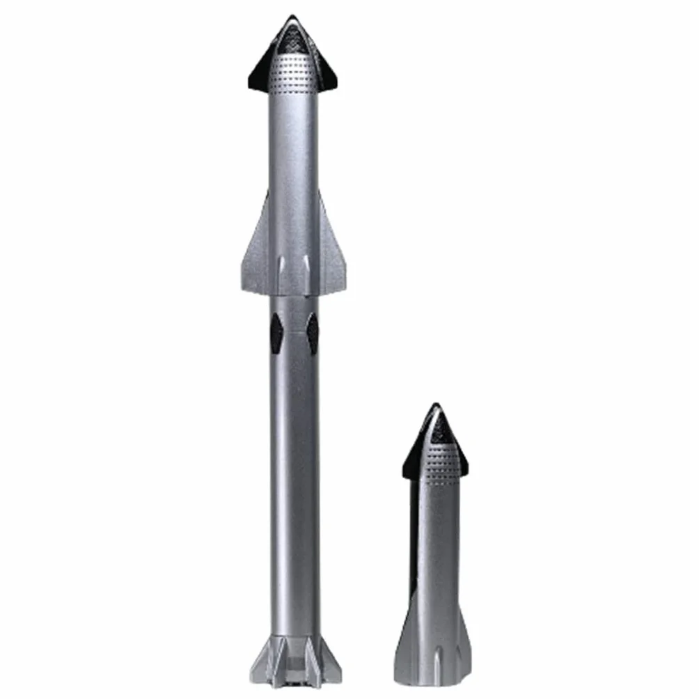 REHOOF Starship Modelo 1: 375 Un Modelo De Nave Espacial Simulado Modelo De Cohete Falcon A Gran Escala, Soporte De Separación De Una Y Dos Etapas, Un Excelente Regalo