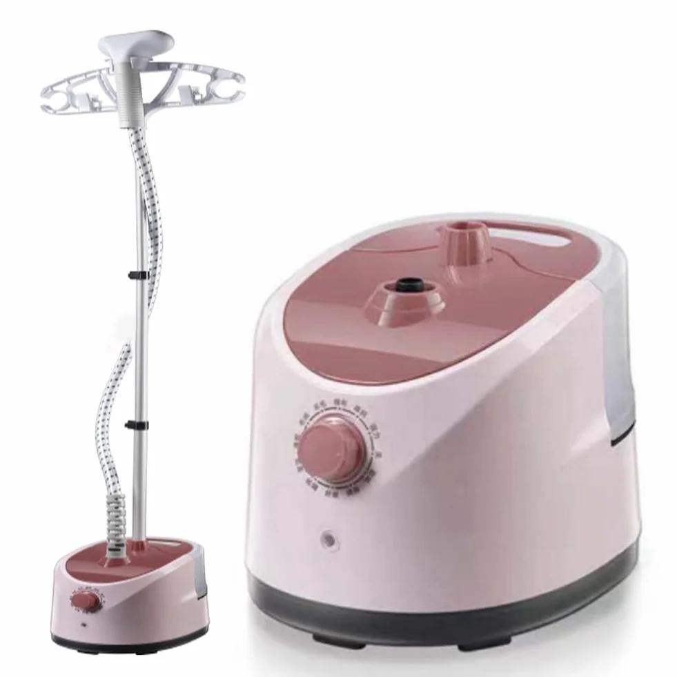 Vaporizador Vertical Profesional de Pie, 2000W, Tanque de Agua 1.8L, para Ropa, Trajes, Cortinas y Camisas